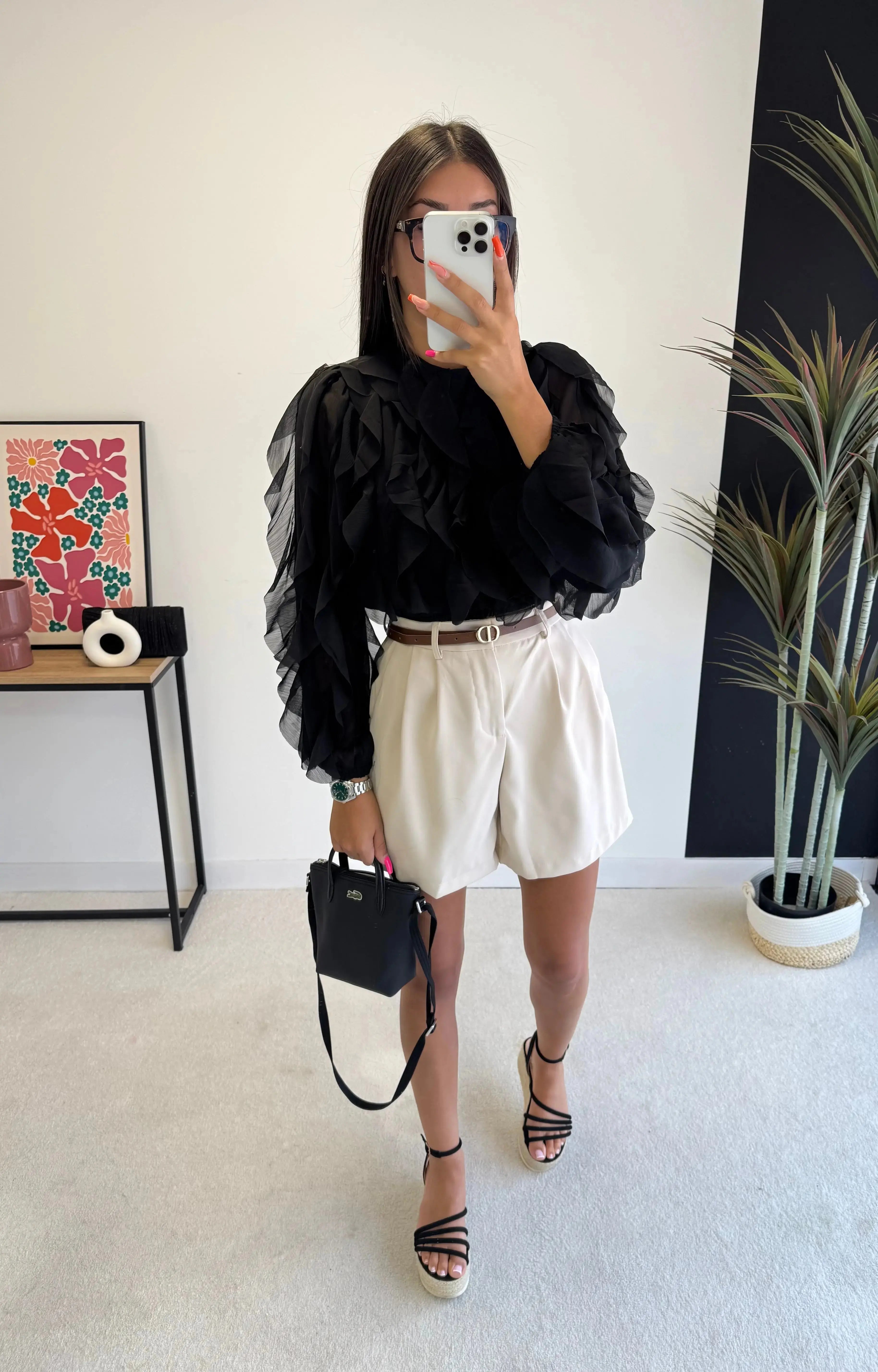 Blouse noire DS.Sélection