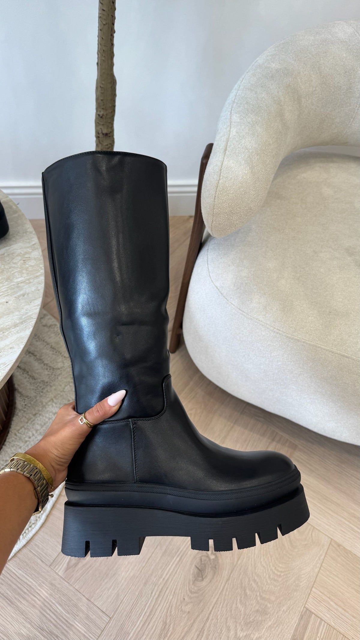 Bottes Alyssia noires DS.Sélection