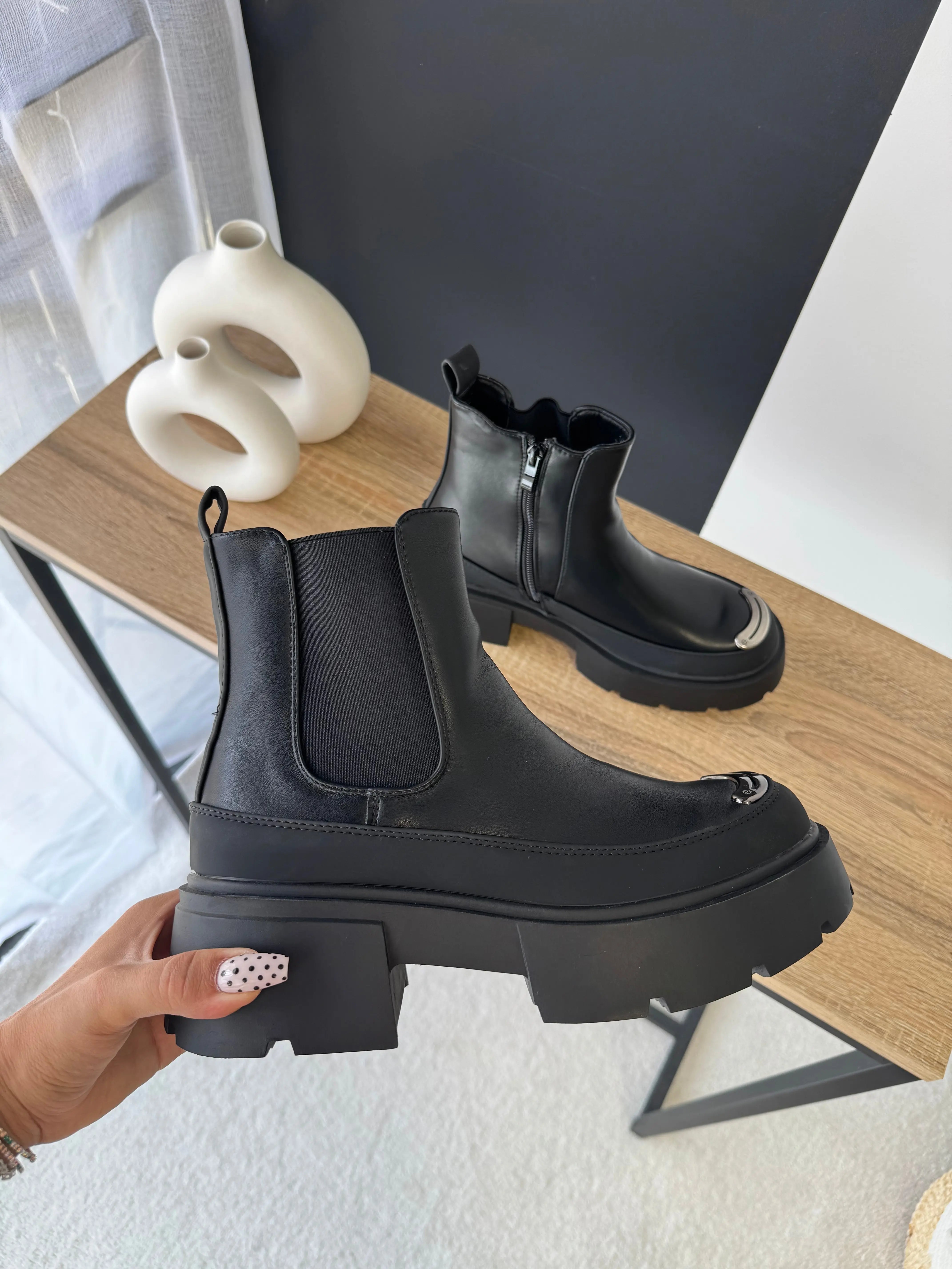 Bottines noires DS.Sélection