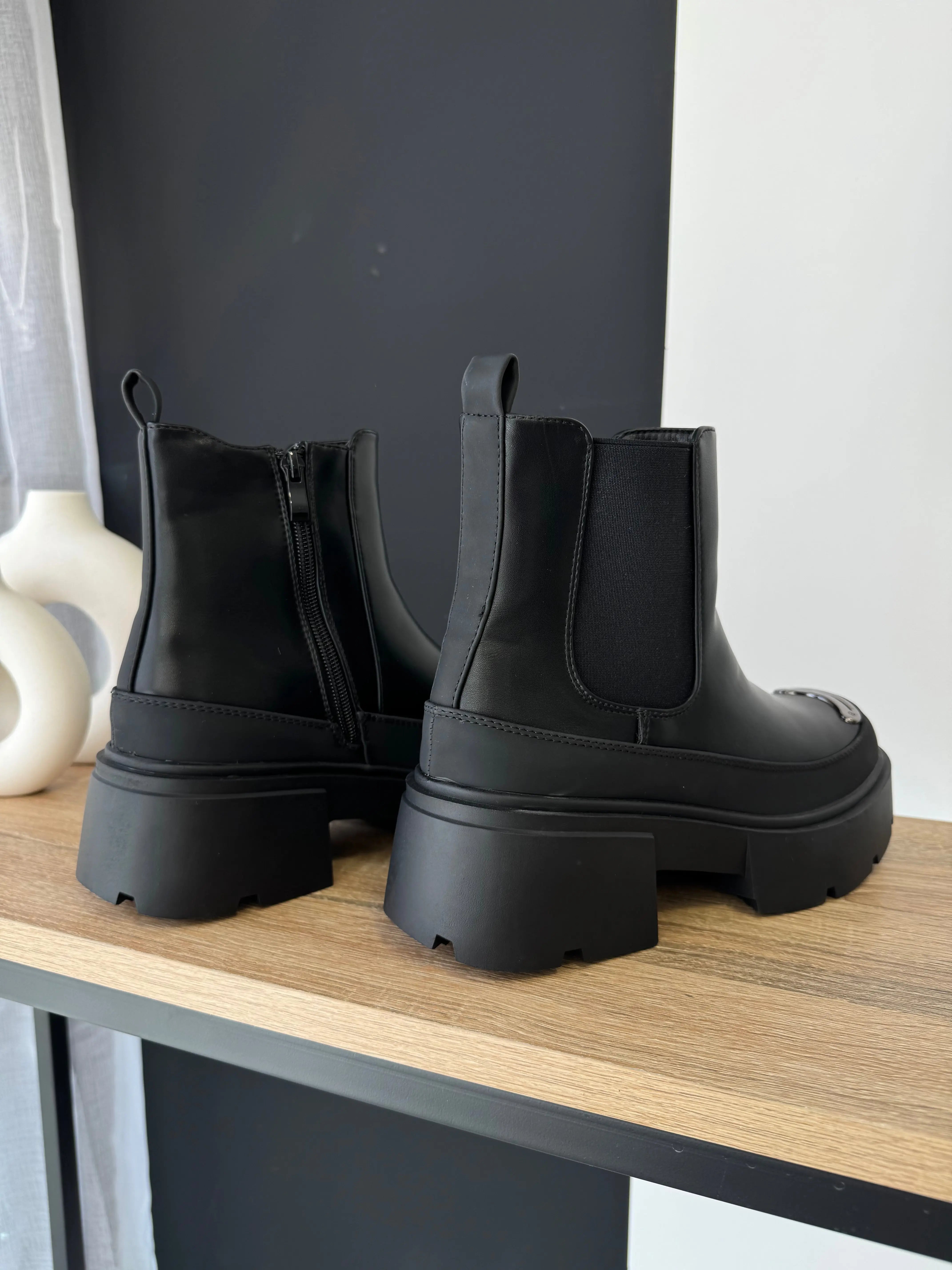 Bottines noires DS.Sélection