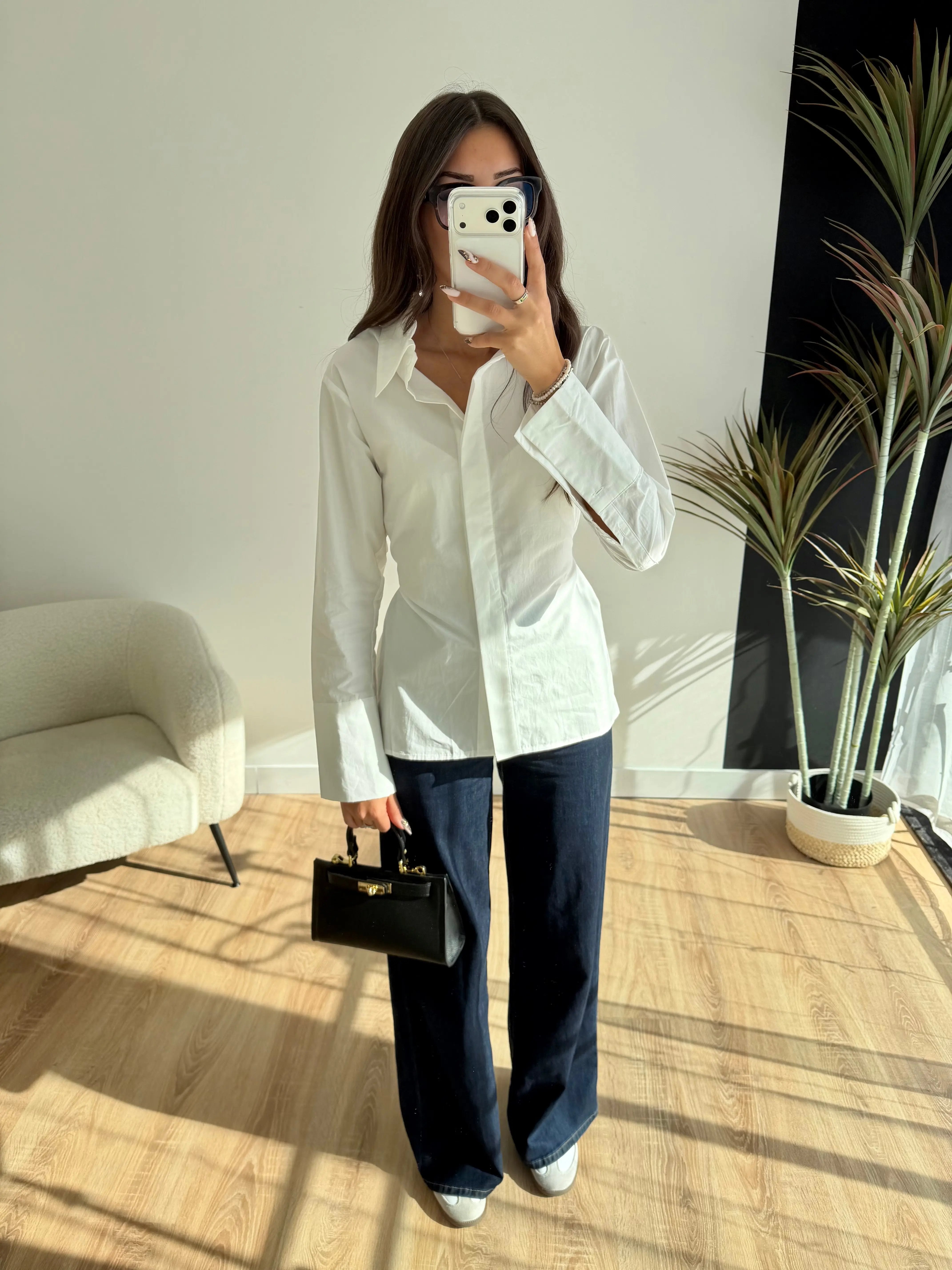 Chemise blanche cintrée DS.Sélection