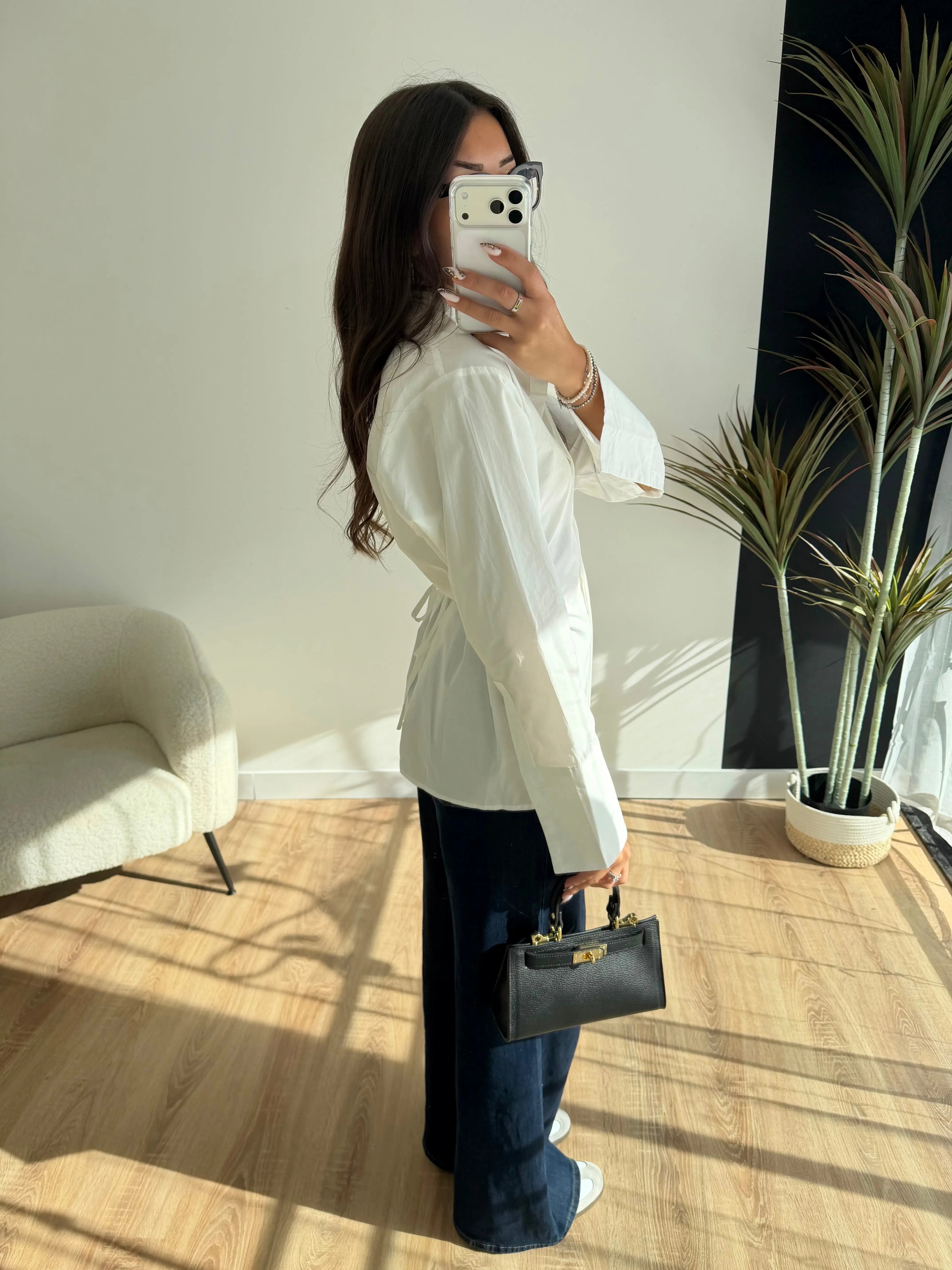 Chemise blanche cintrée DS.Sélection