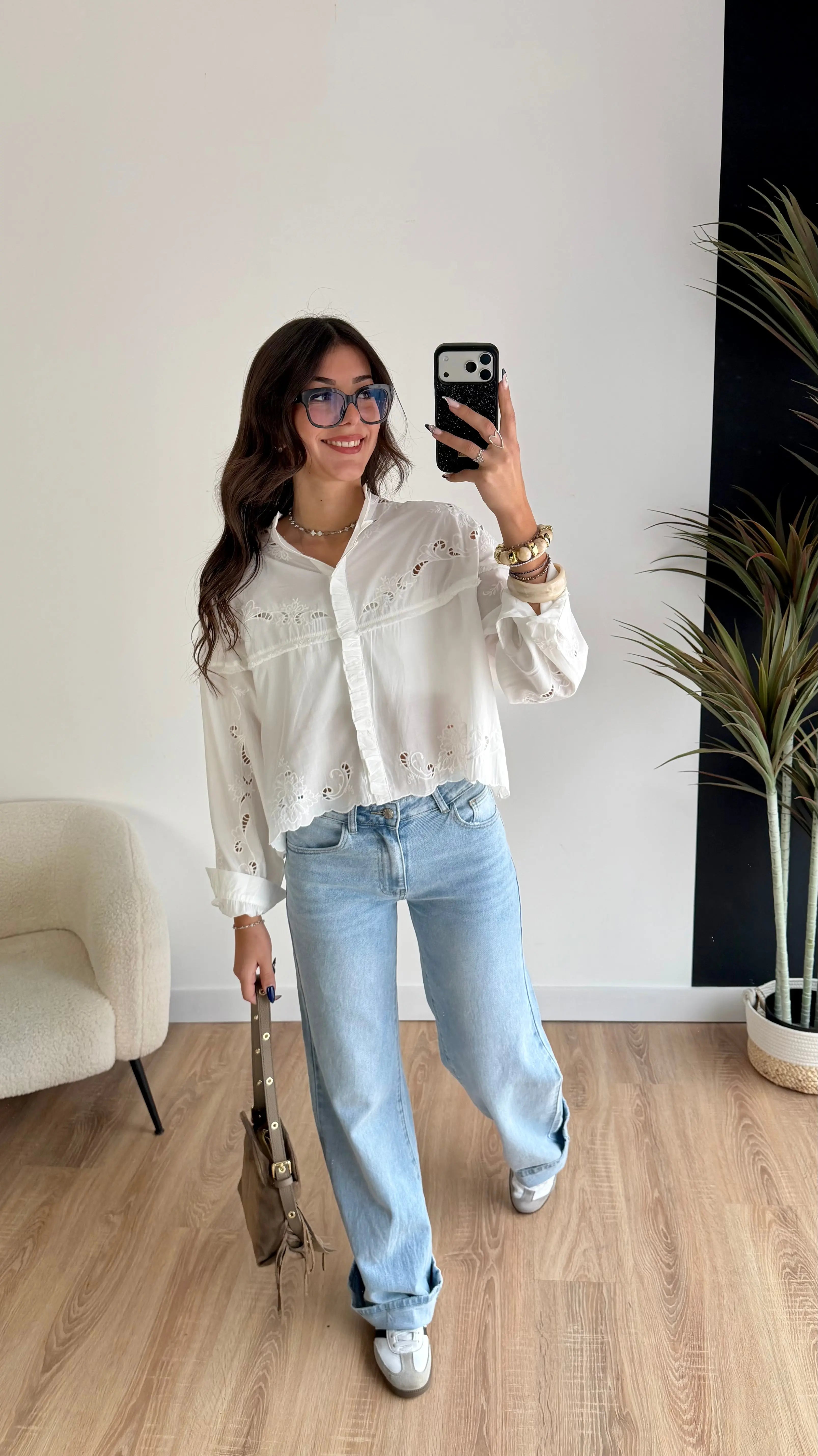 Chemisier blanc DS.Sélection