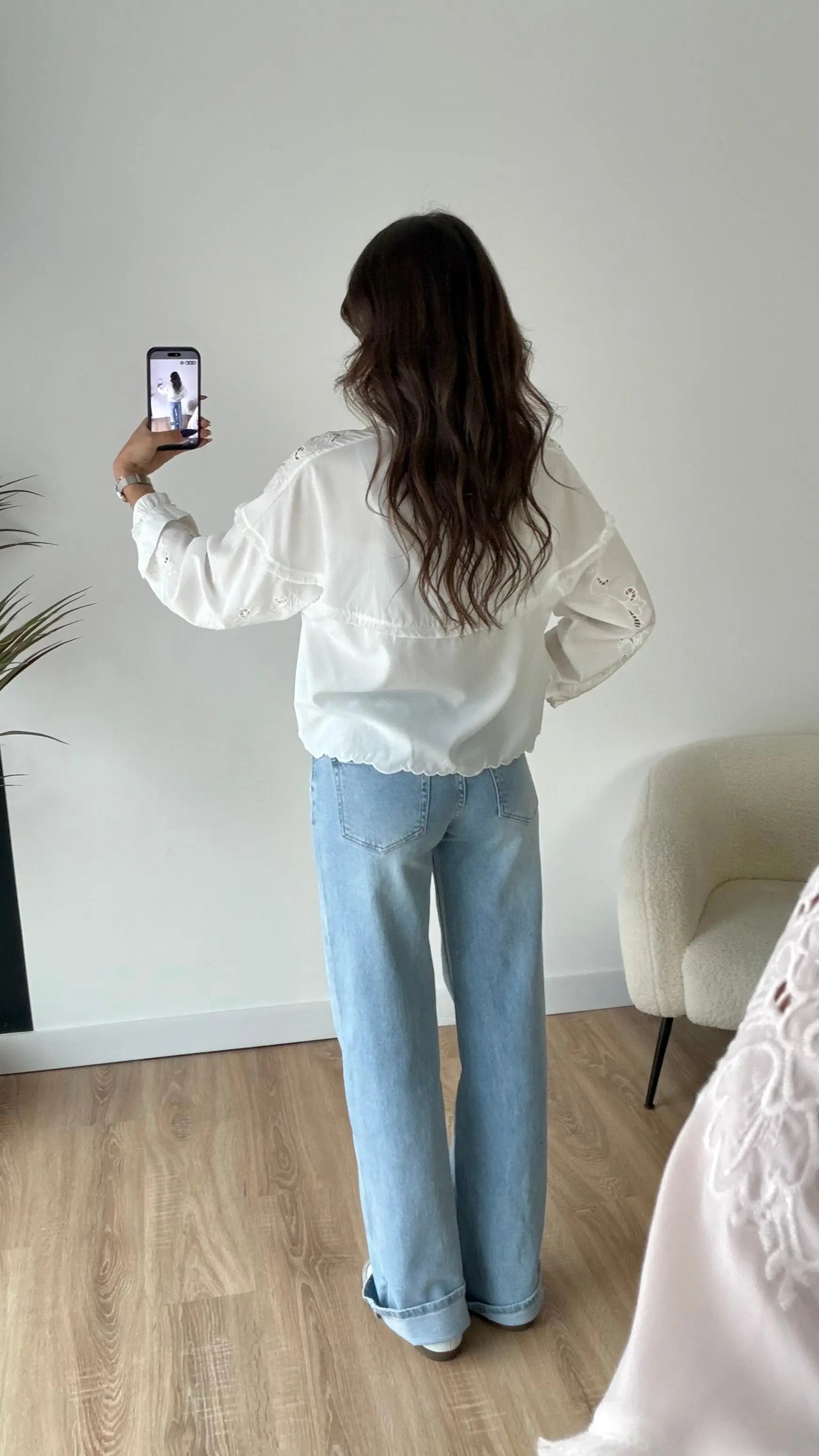 Chemisier blanc DS.Sélection