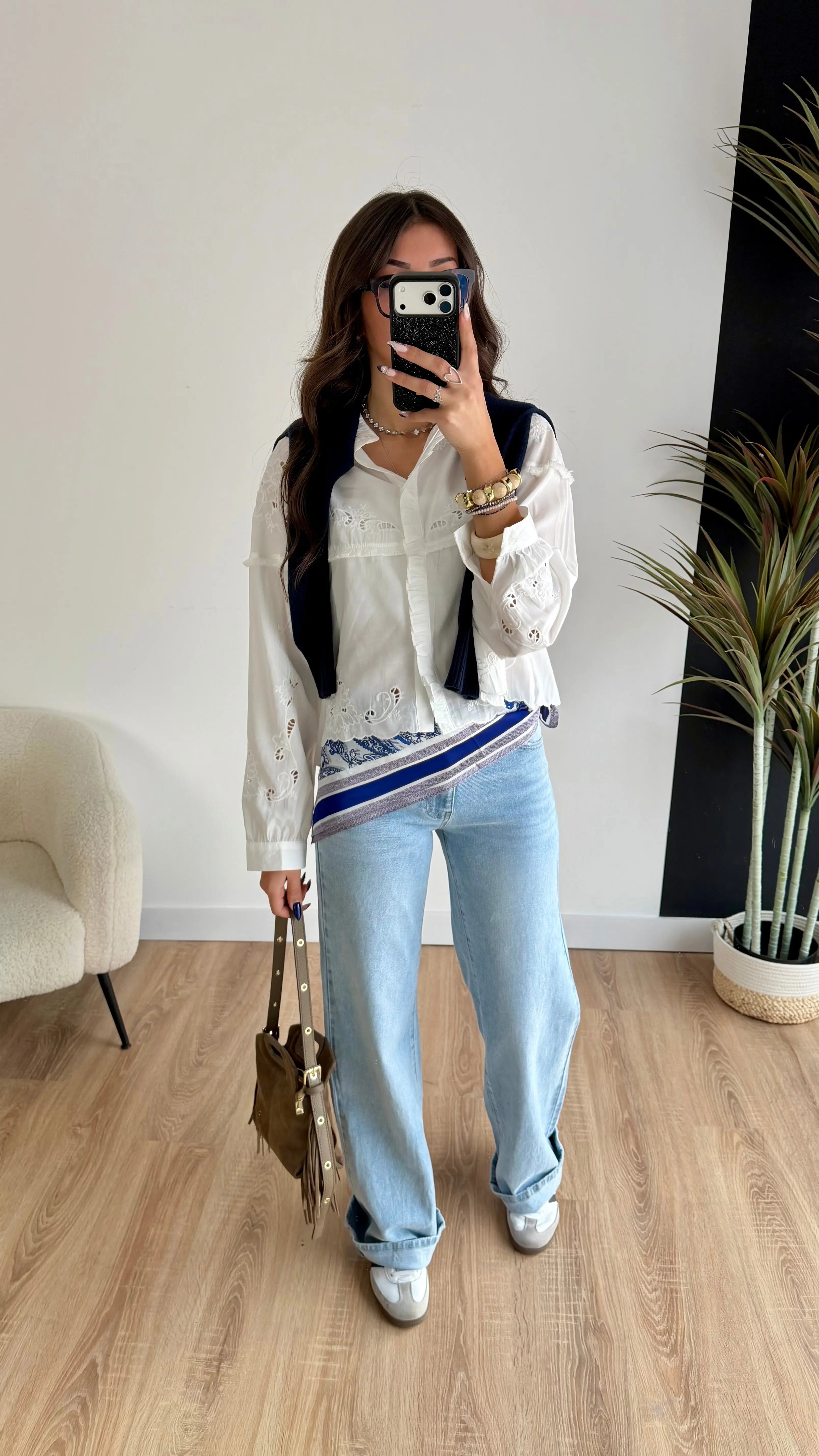 Chemisier blanc DS.Sélection