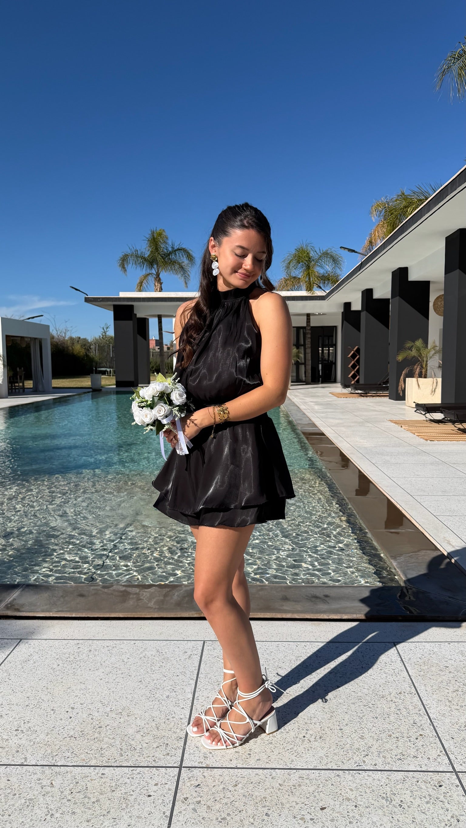 Combi-short satinée DS.Sélection