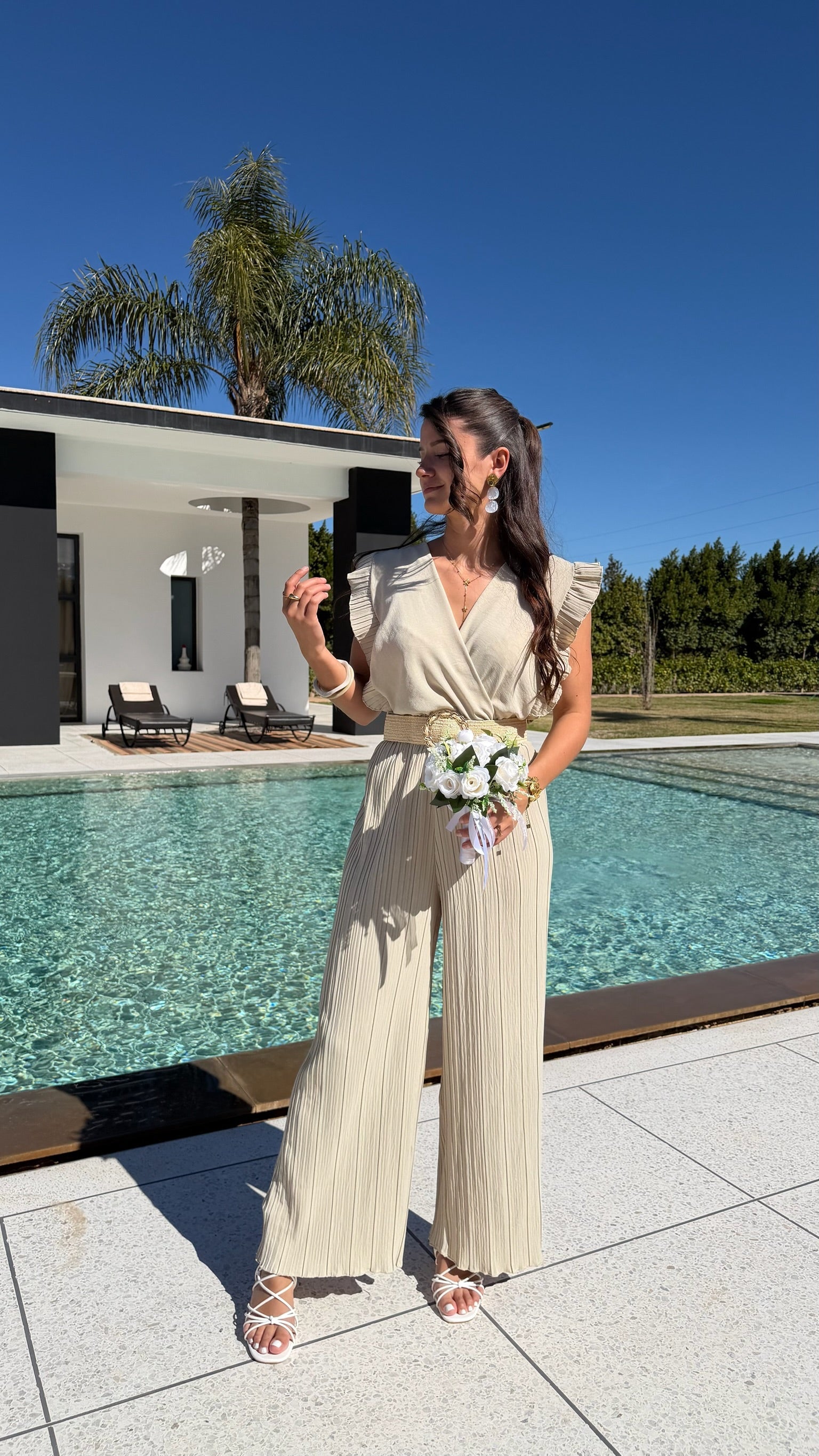 Combinaison plissée Eva DS.Sélection