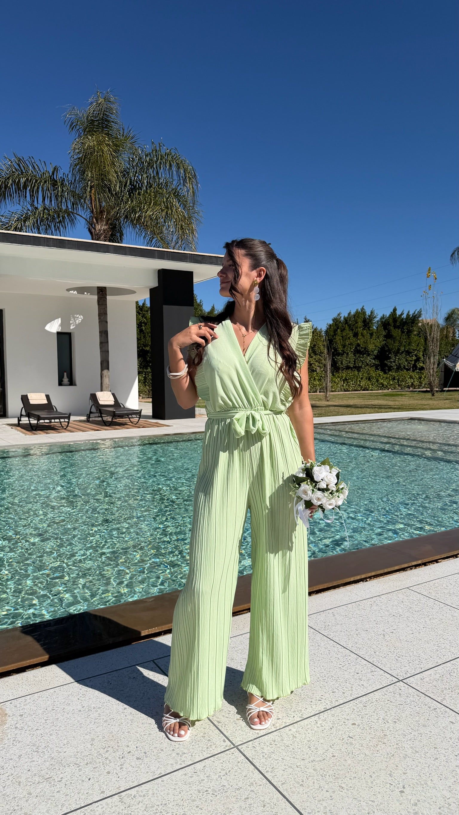 Combinaison plissée Eva DS.Sélection