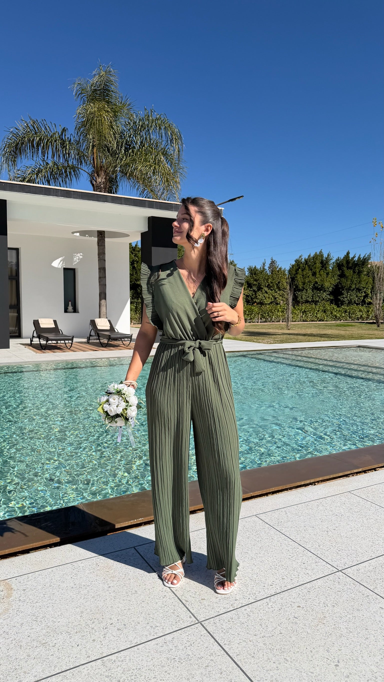 Combinaison plissée Eva DS.Sélection