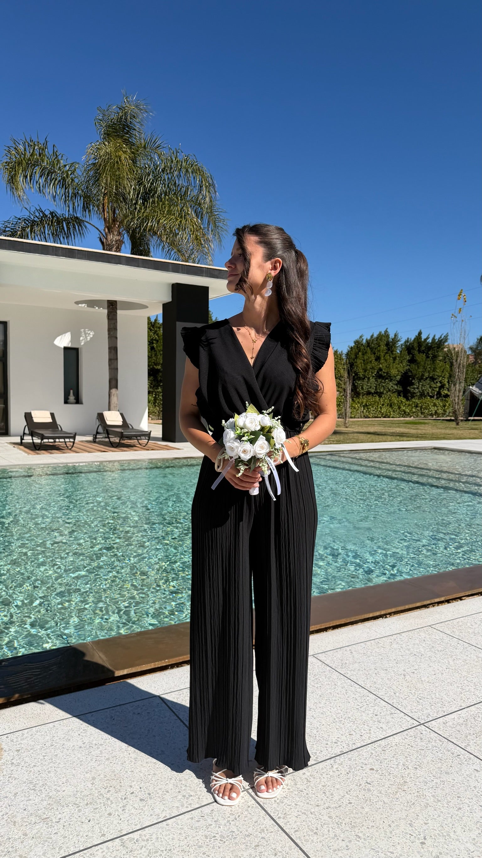 Combinaison plissée Eva DS.Sélection