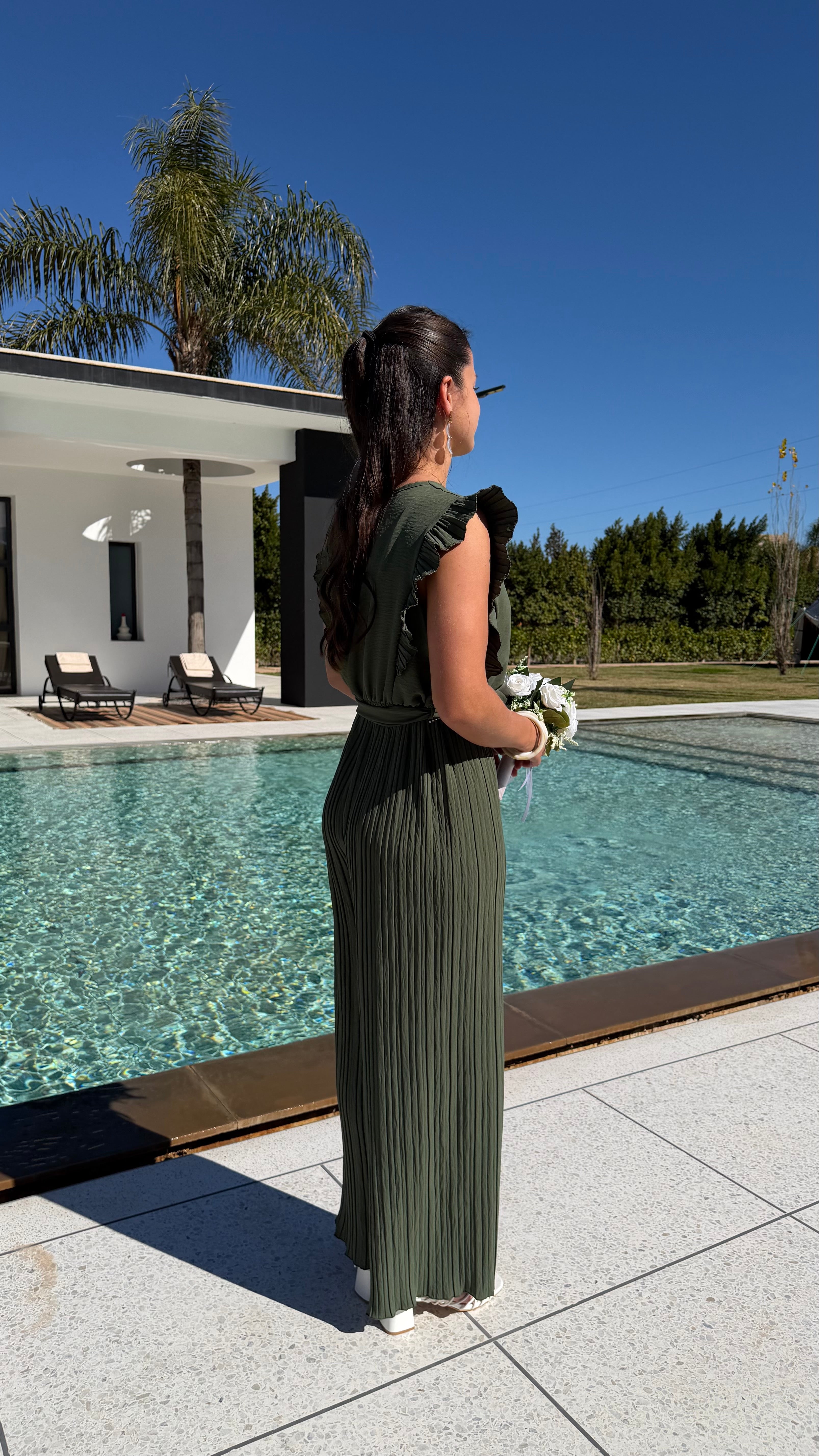 Combinaison plissée Eva DS.Sélection