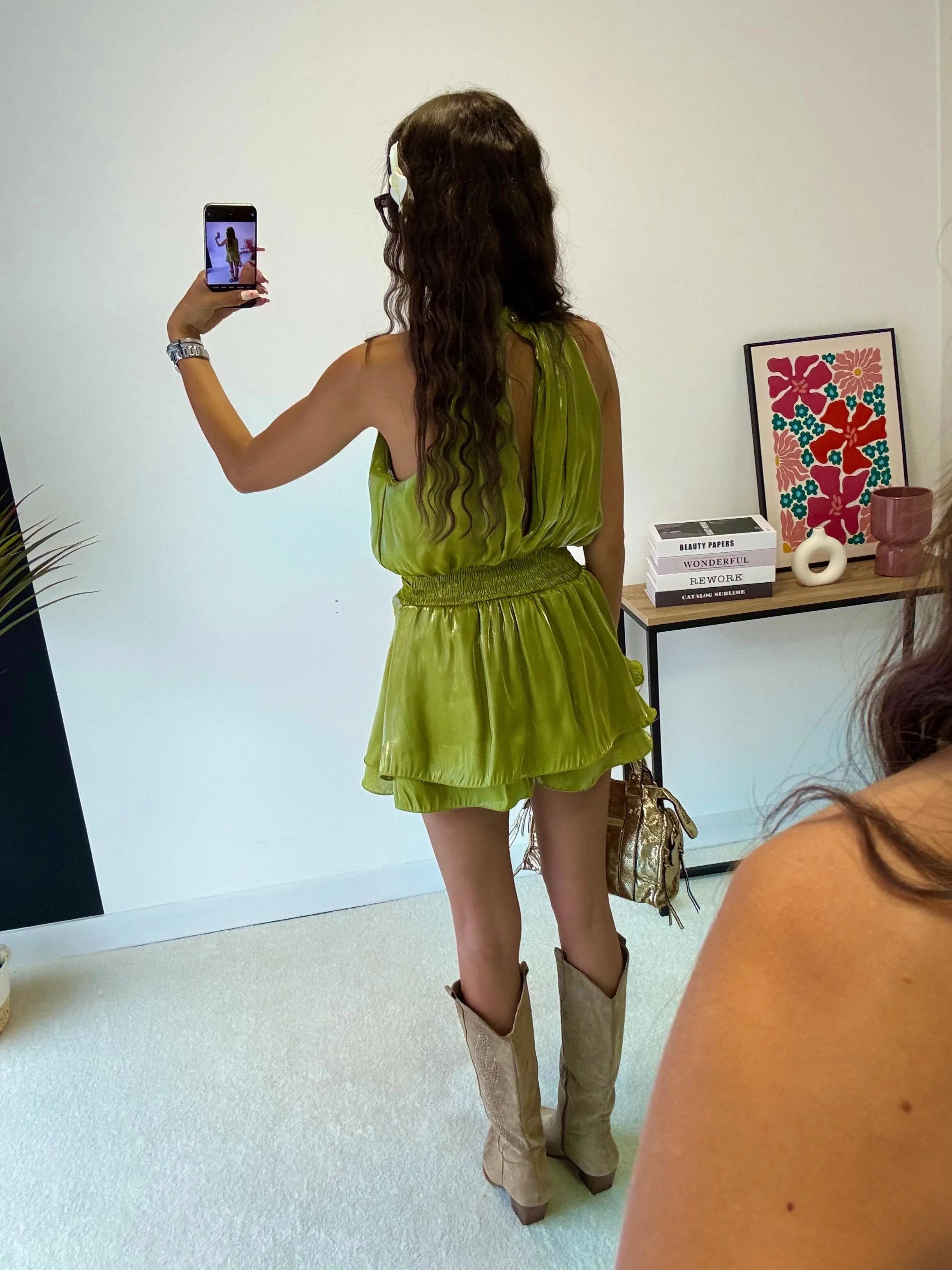 Combishort satinée DS.Sélection