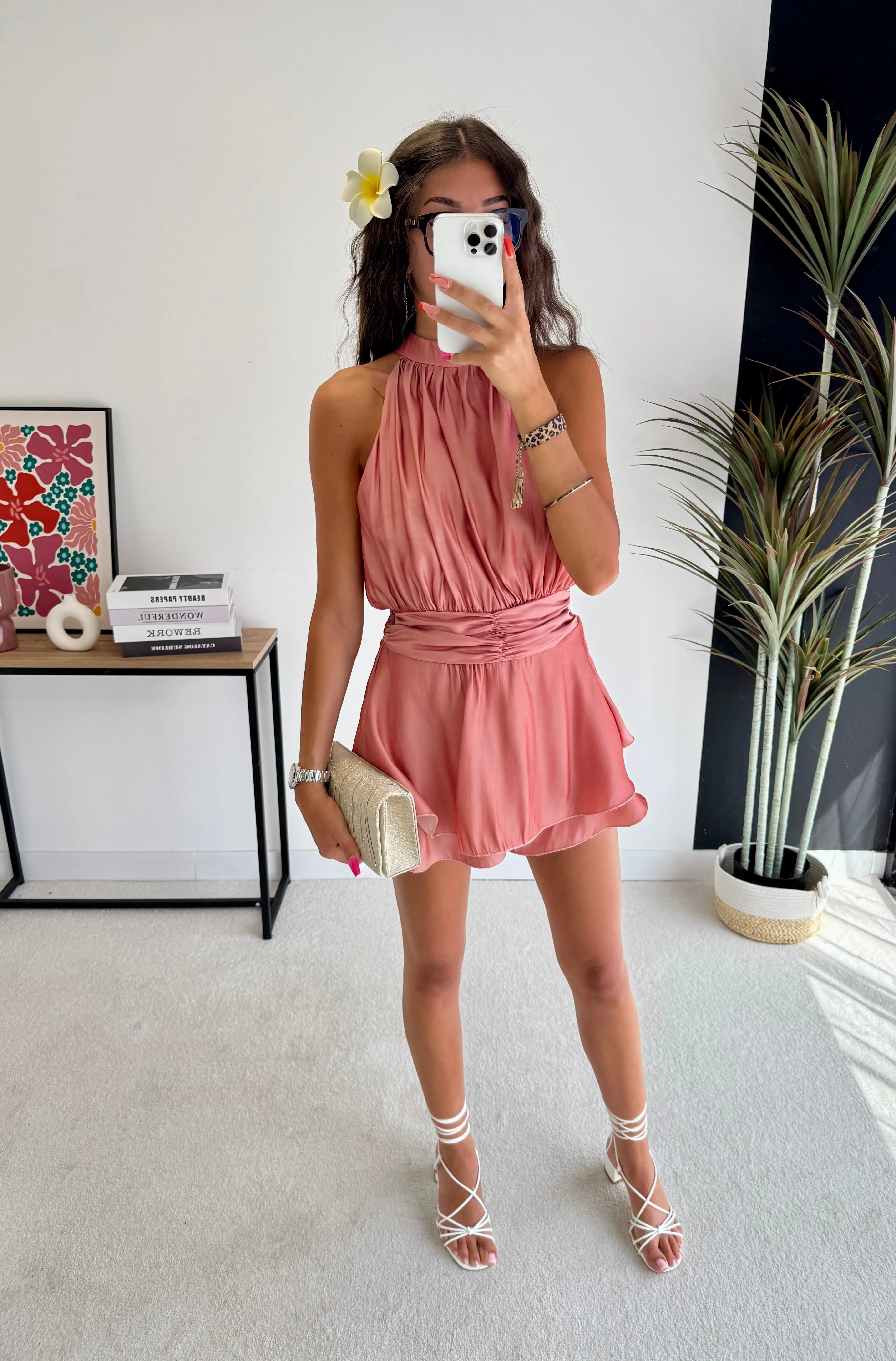 Combishort satinée DS.Sélection