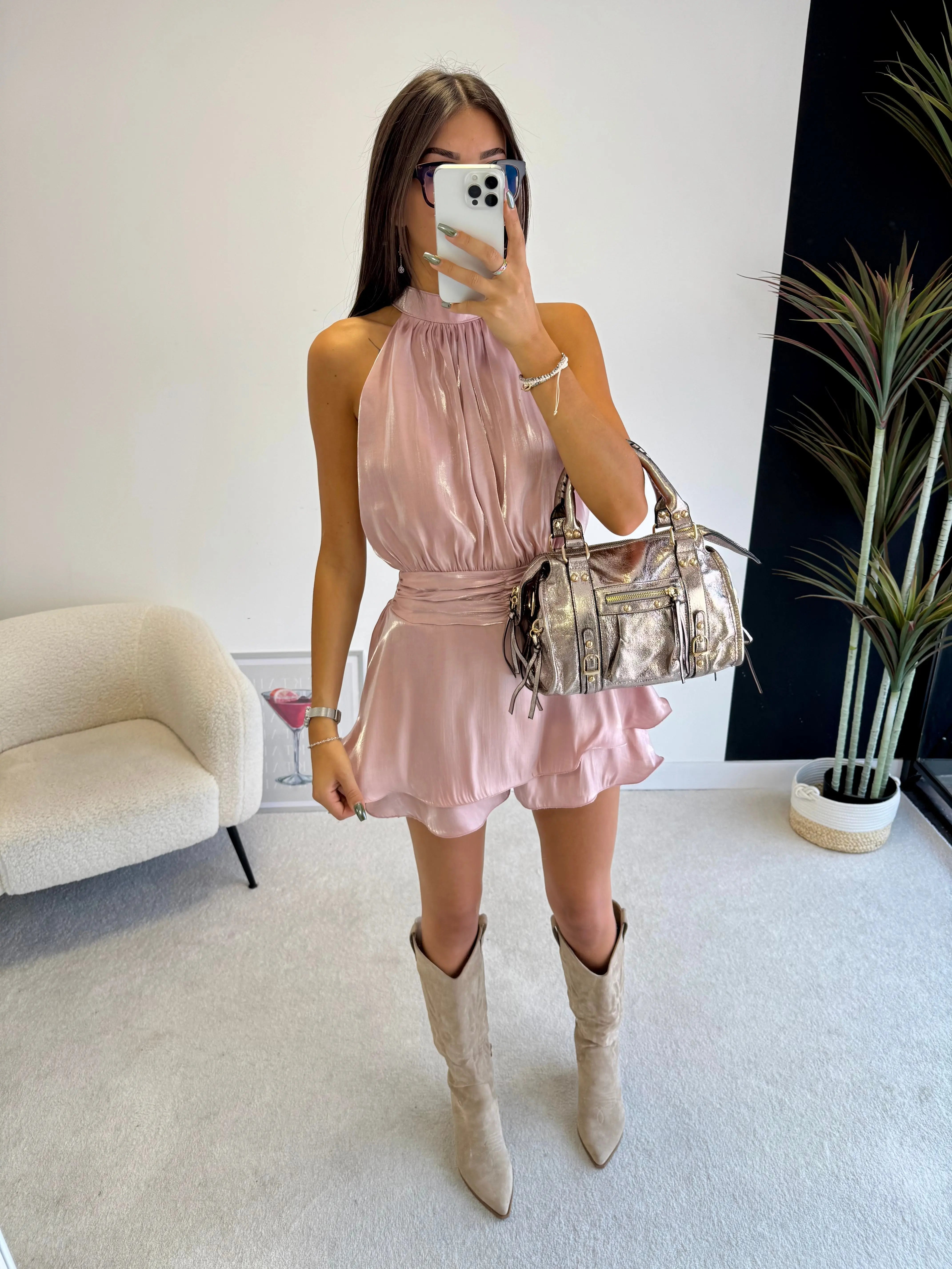 Combishort satinée DS.Sélection