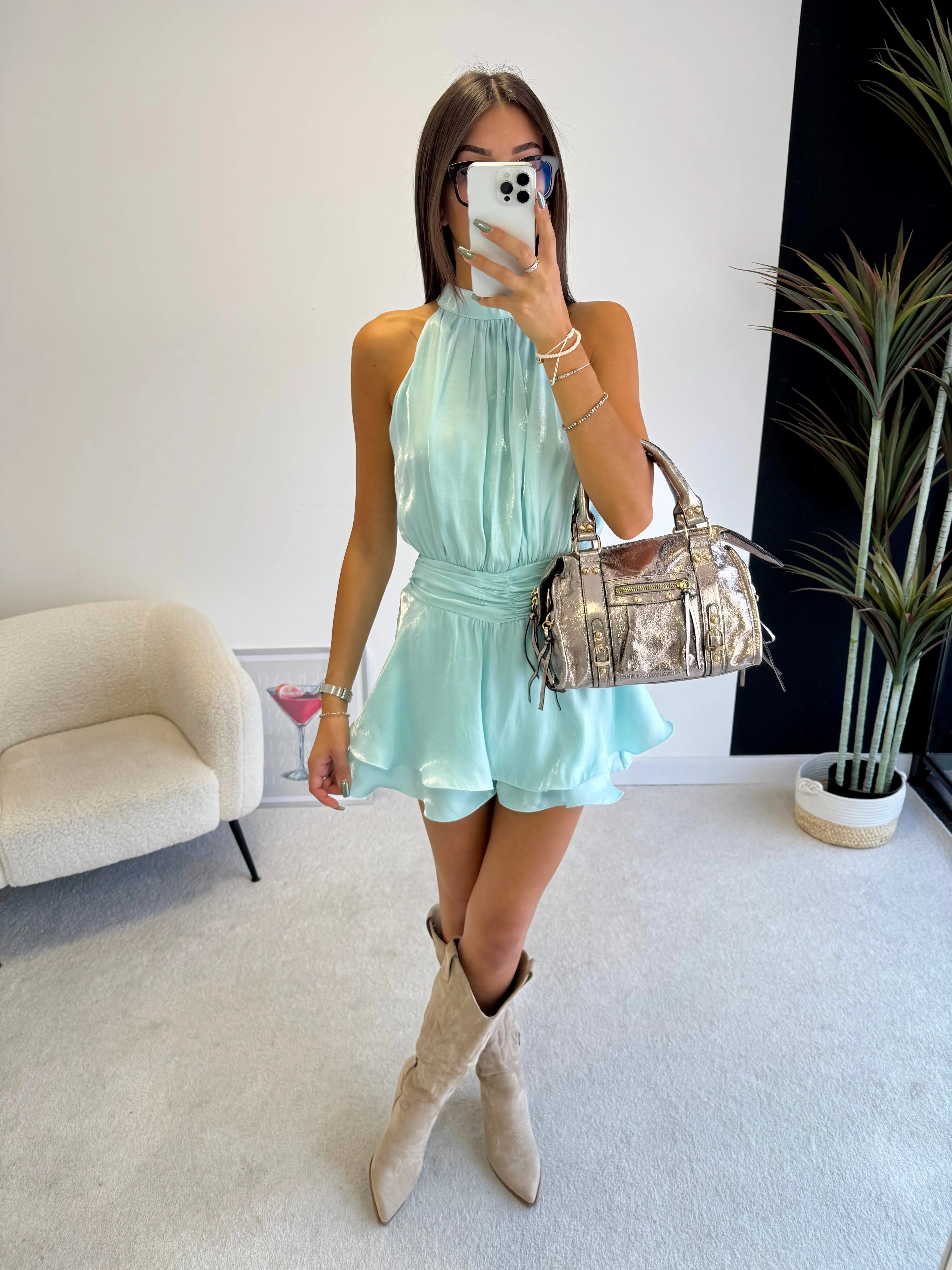 Combishort satinée DS.Sélection