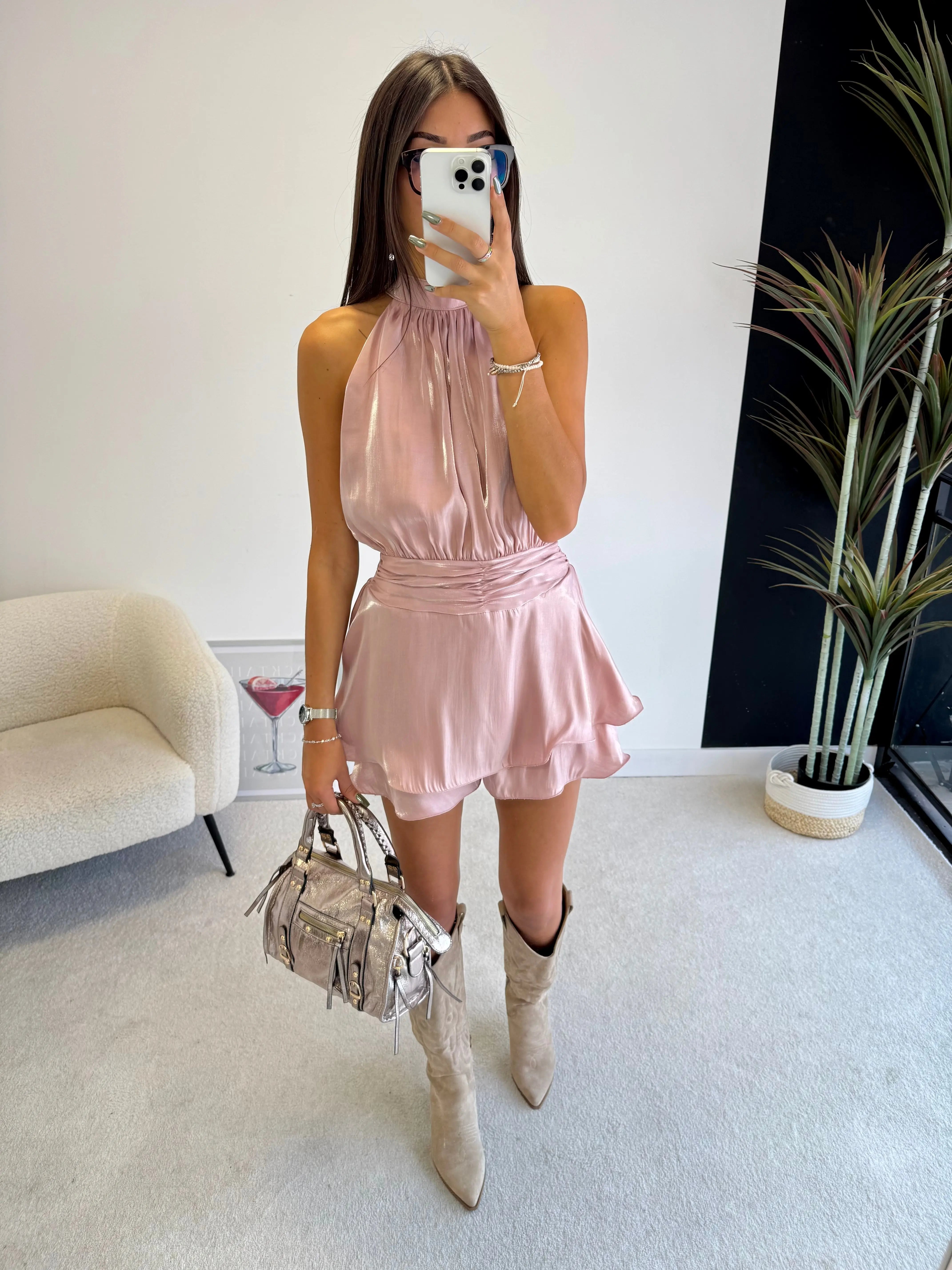 Combishort satinée DS.Sélection