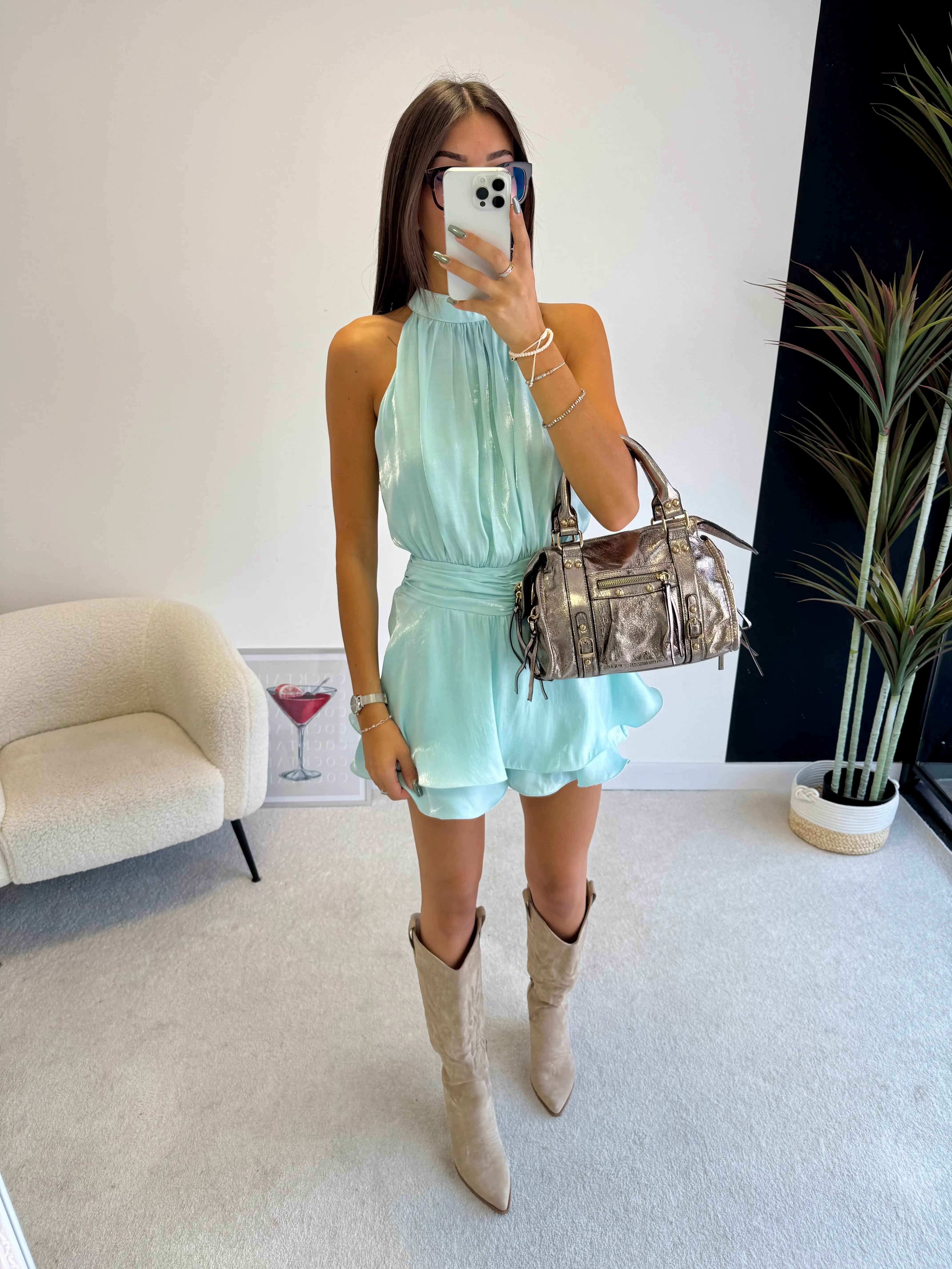 Combishort satinée DS.Sélection