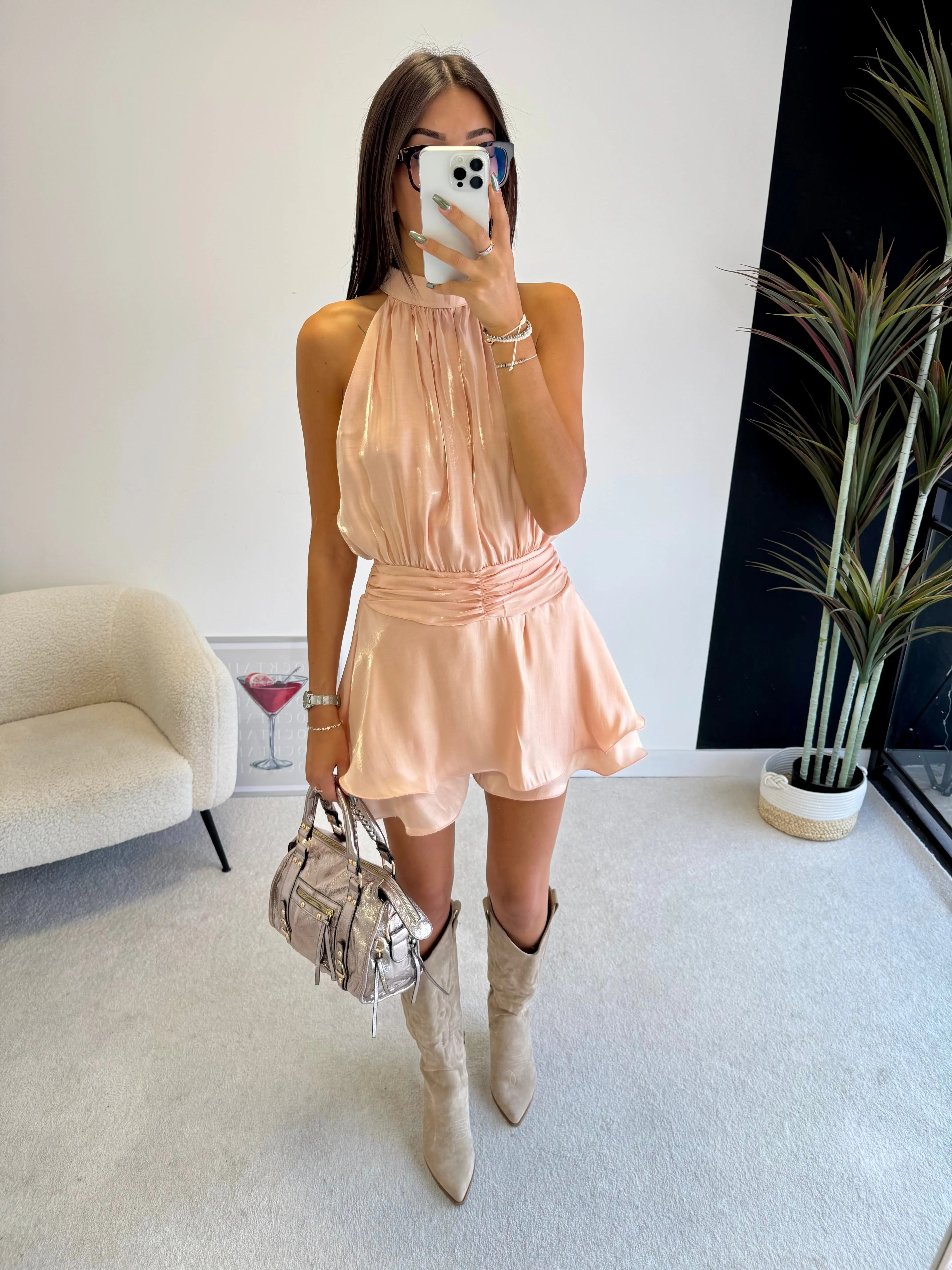 Combishort satinée DS.Sélection