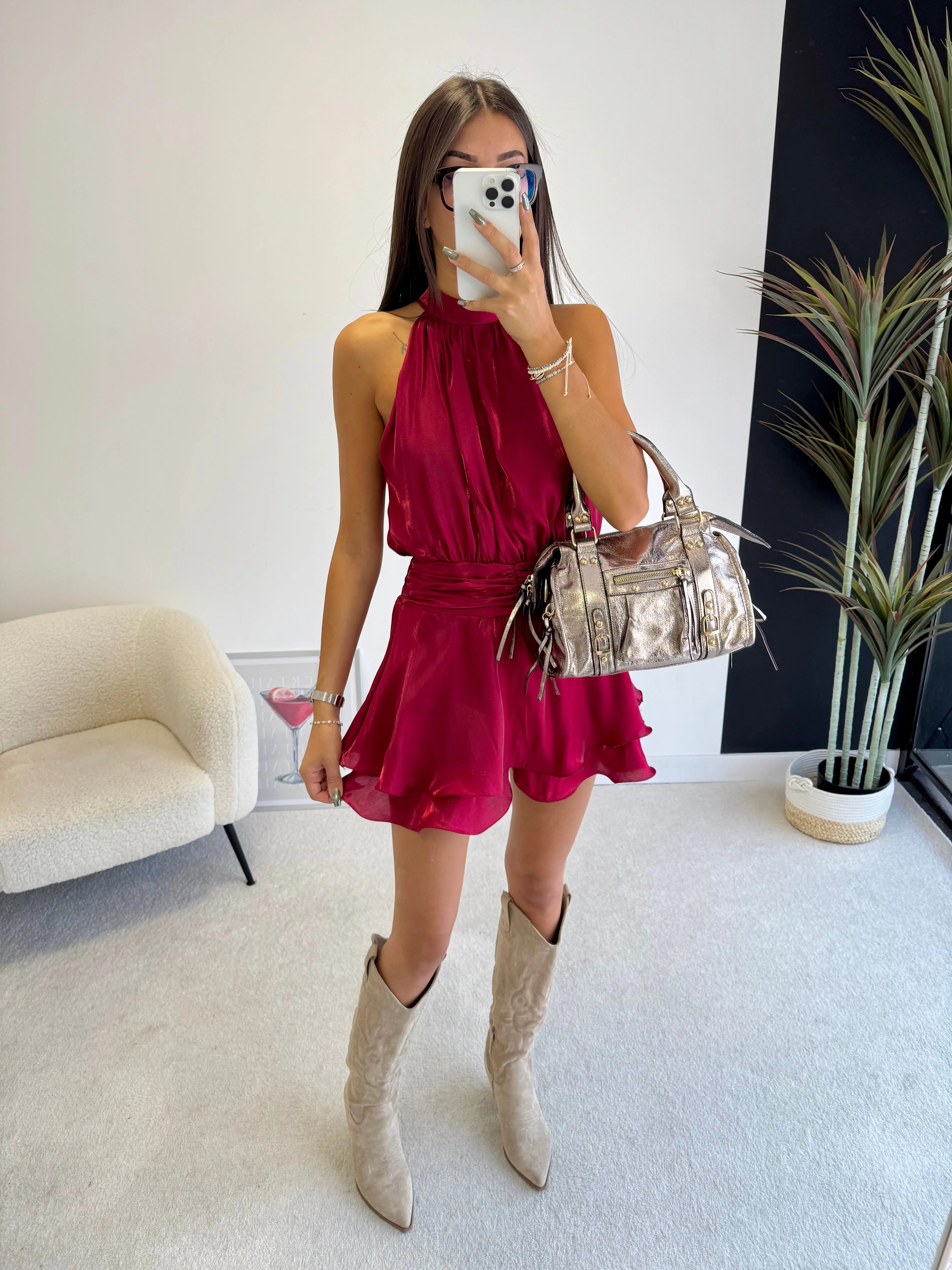 Combishort satinée DS.Sélection