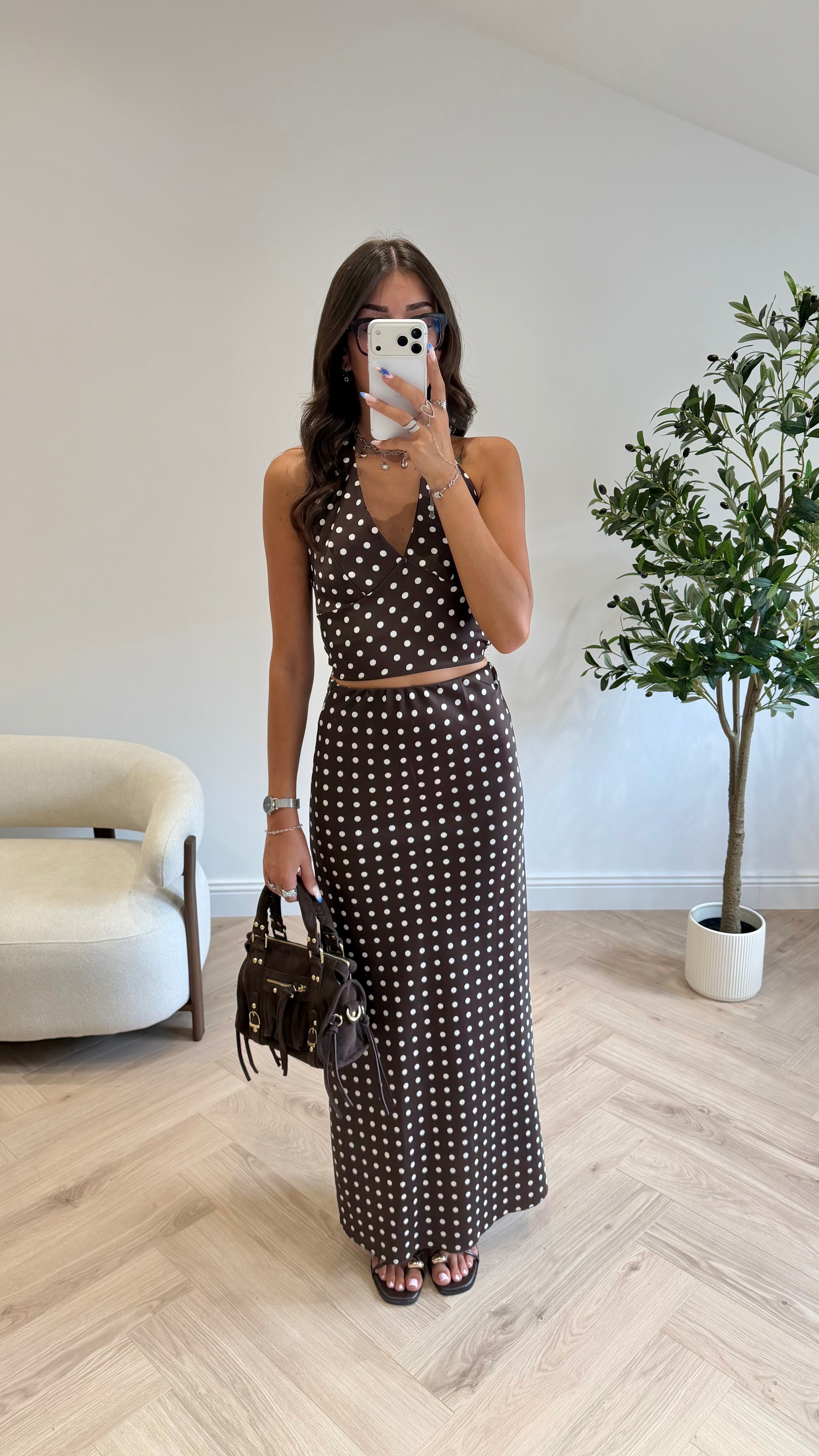 Ensemble à pois Choco DS.Sélection