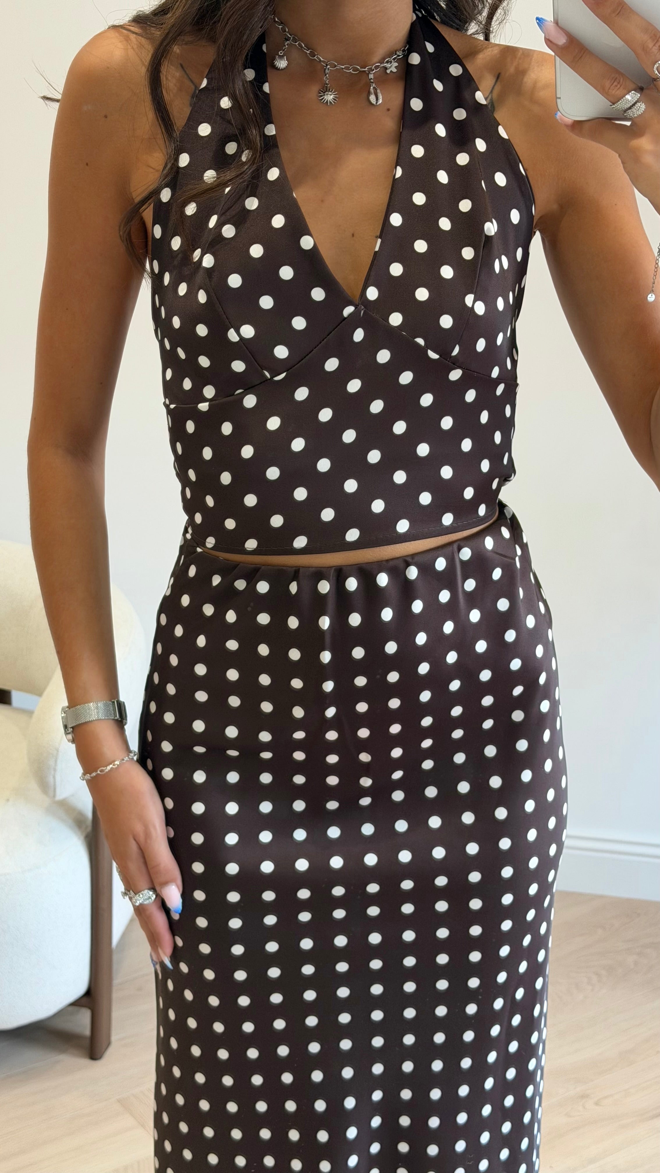 Ensemble à pois Choco DS.Sélection