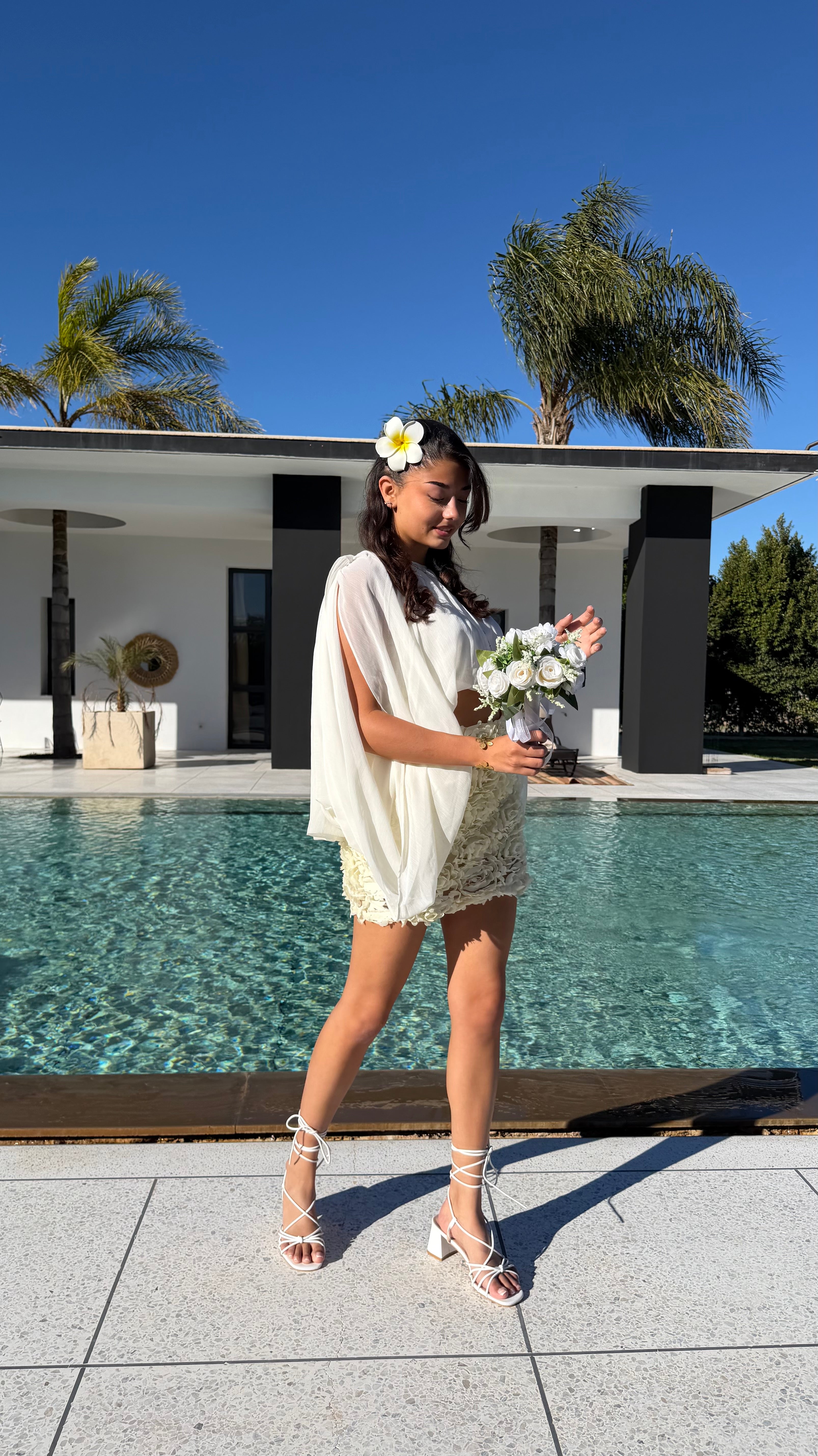 Jupe fleurs DS.Sélection