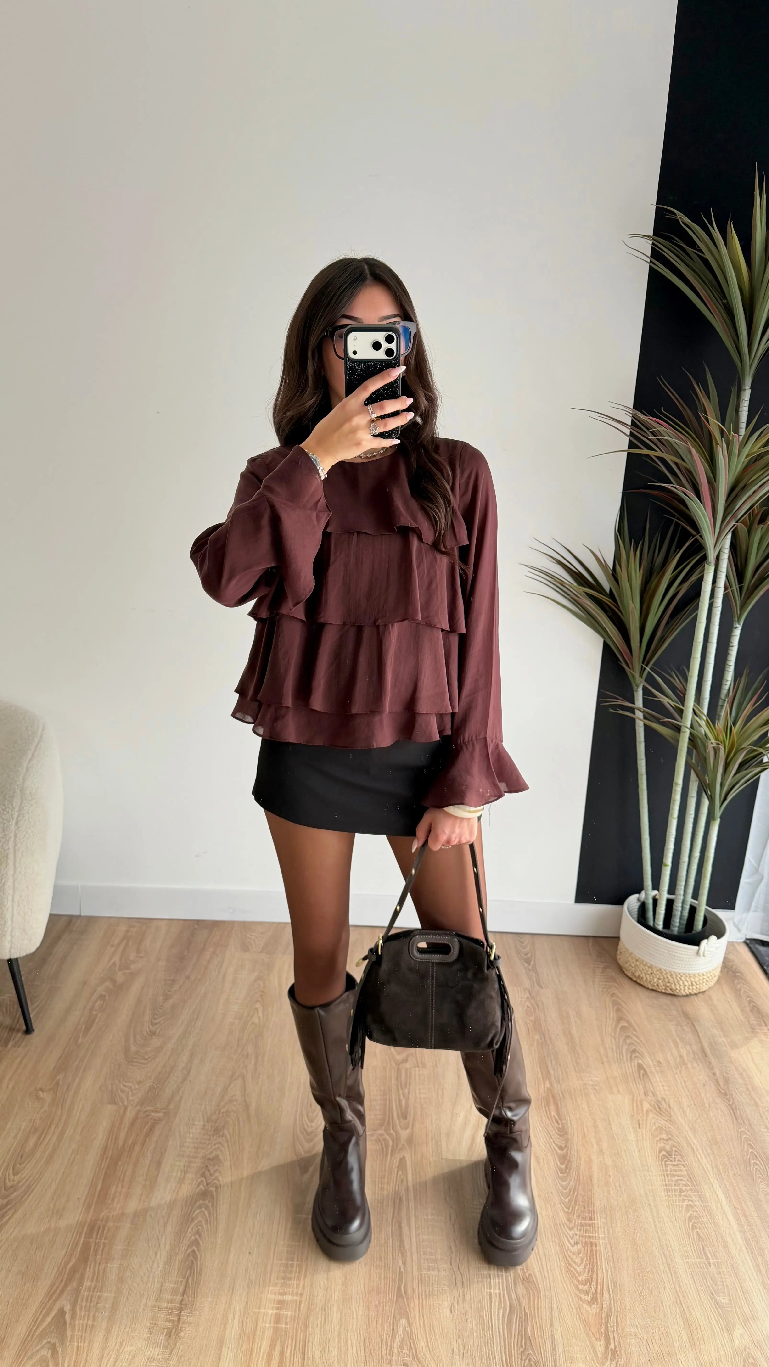 Jupe short noir DS.Sélection