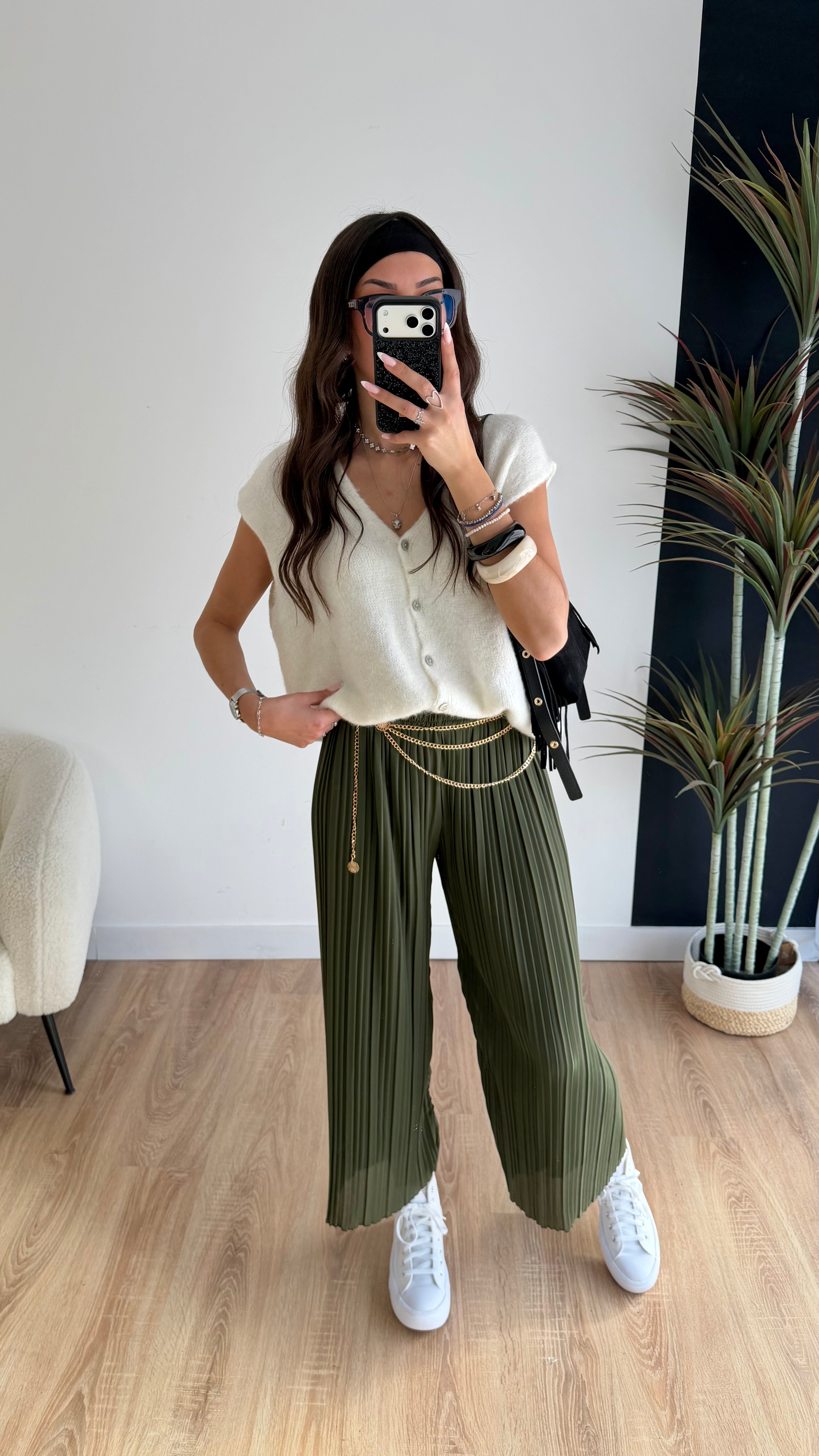 Pantalon plissé Léa DS.Sélection