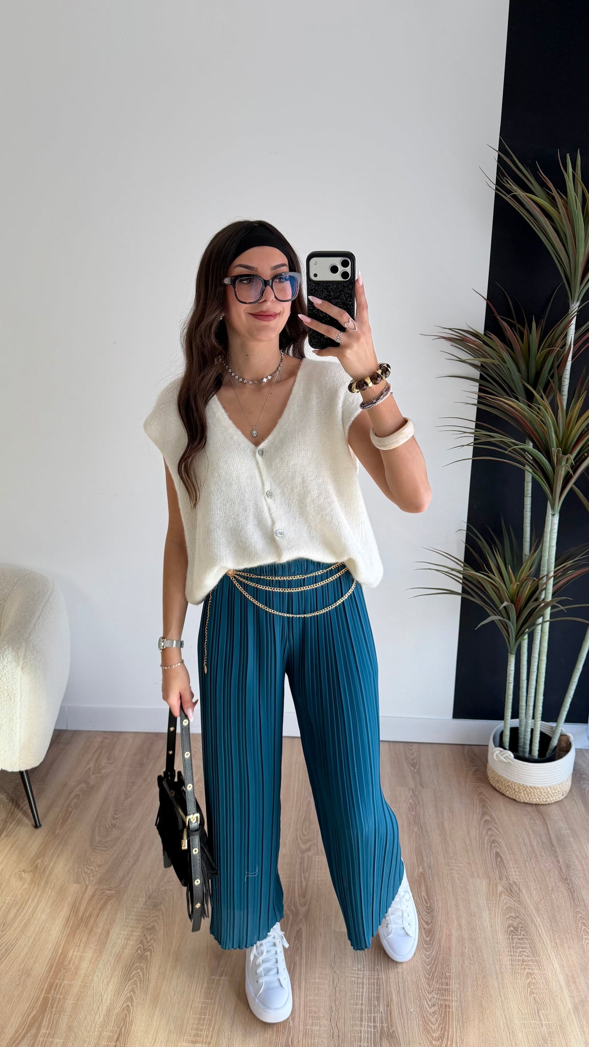 Pantalon plissé Léa DS.Sélection