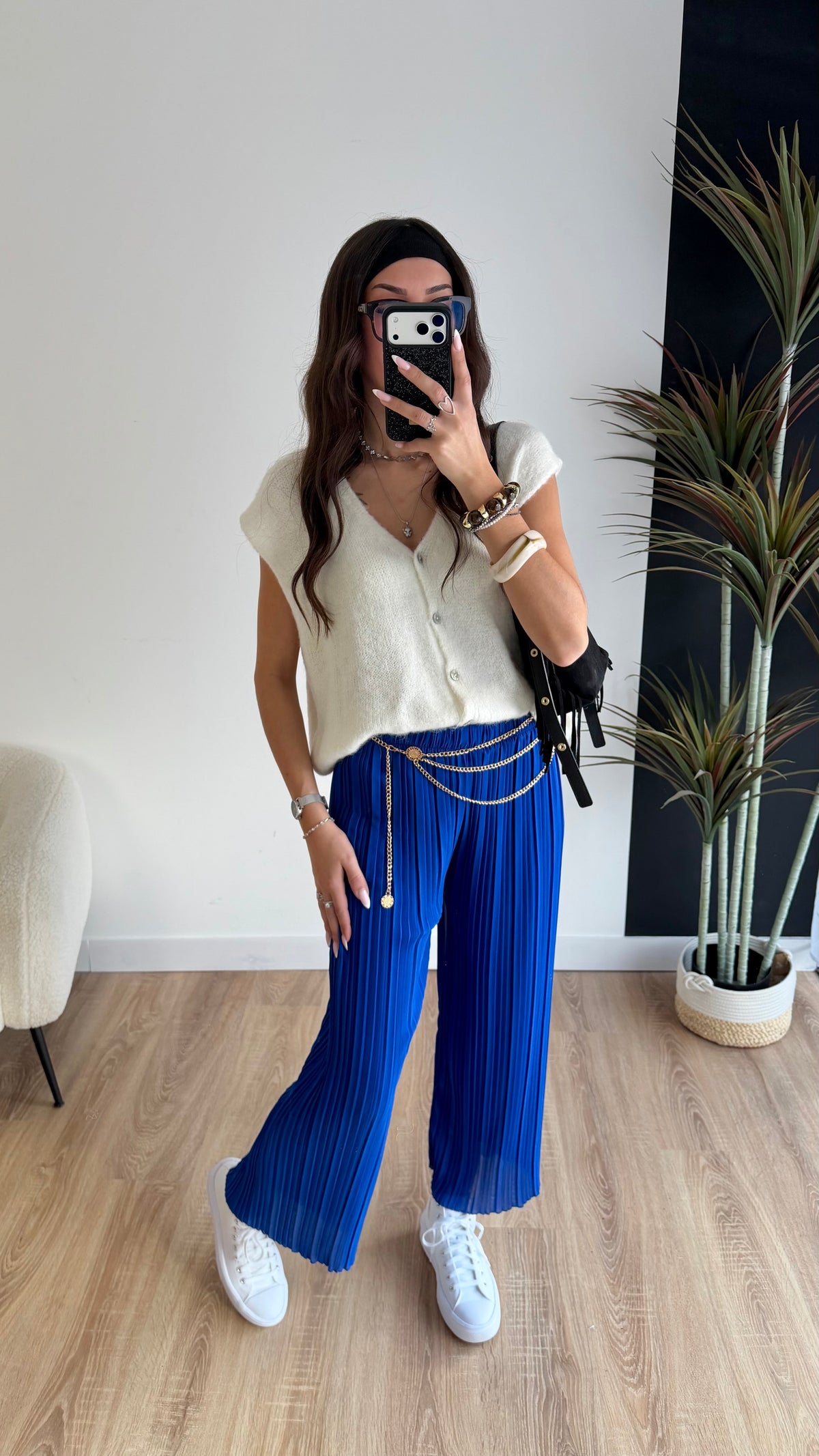 Pantalon plissé Léa DS.Sélection
