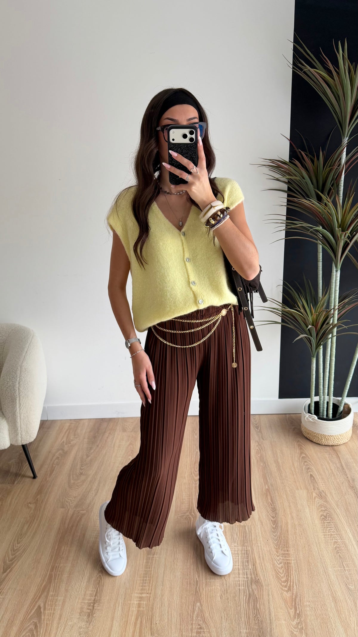 Pantalon plissé Léa DS.Sélection