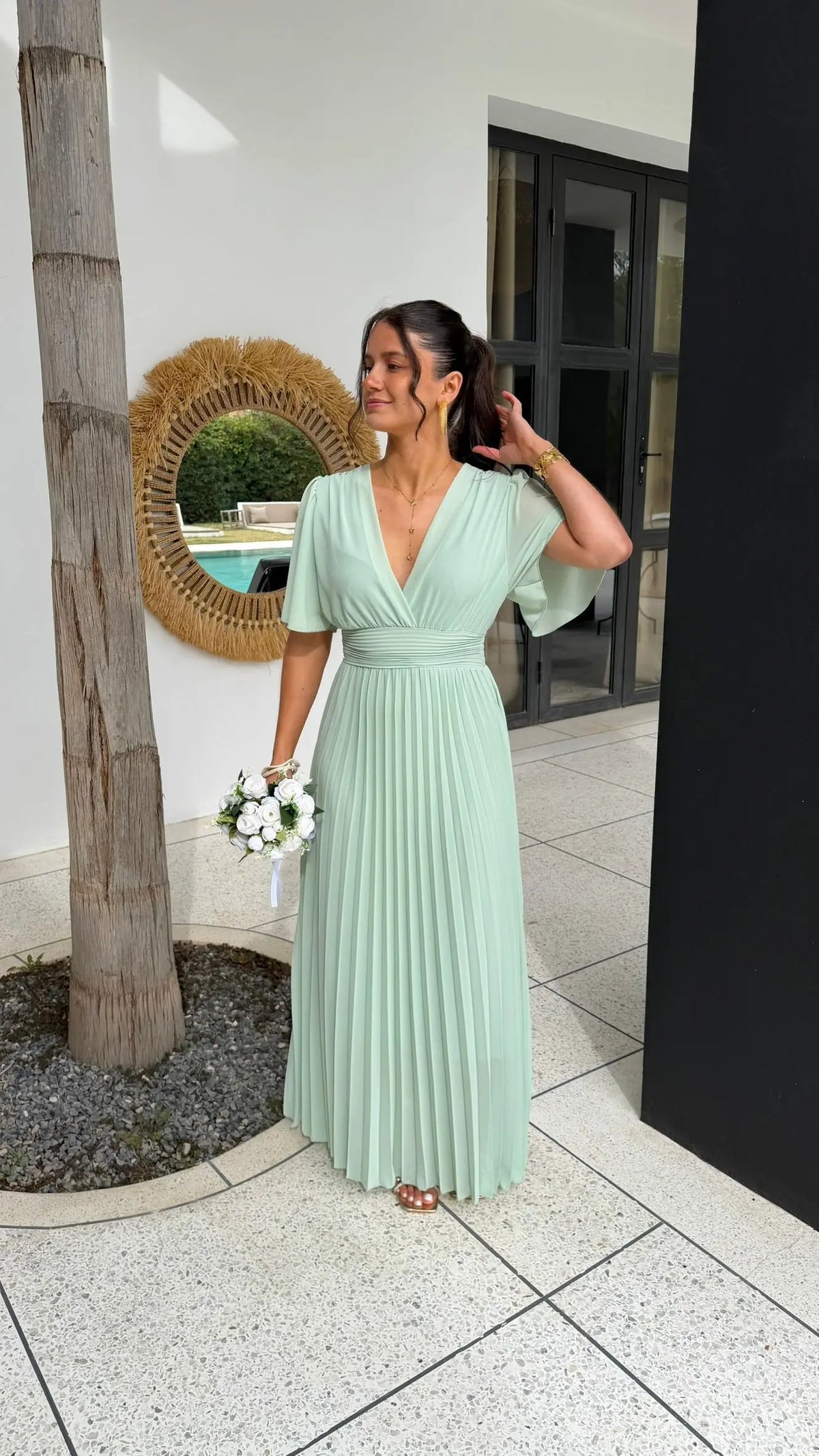 Robe plissée Ava DS.Sélection