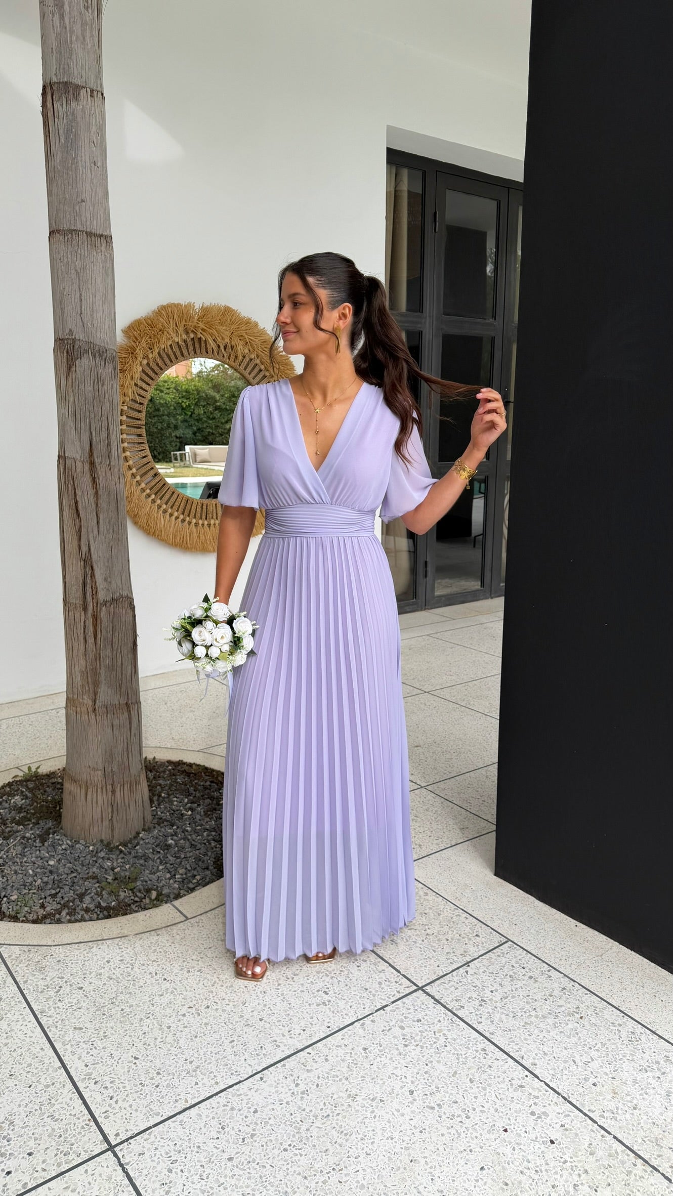 Robe plissée Ava DS.Sélection