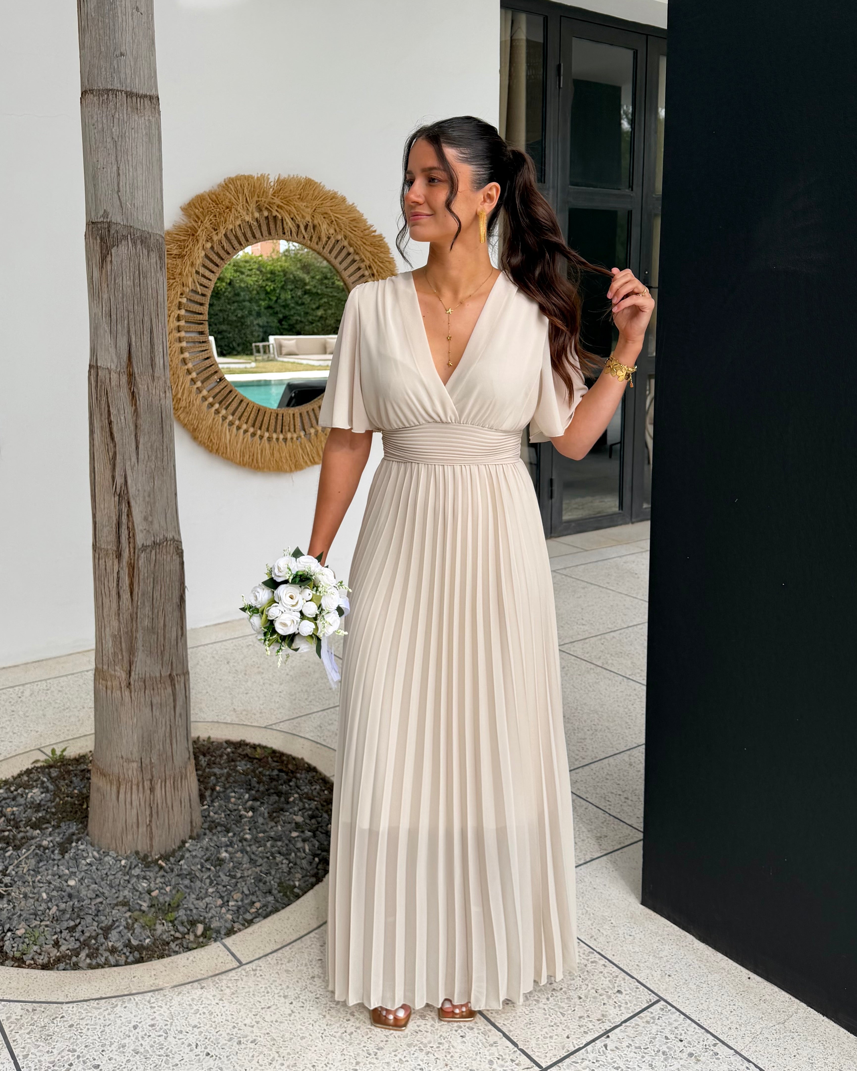 Robe plissée Ava DS.Sélection