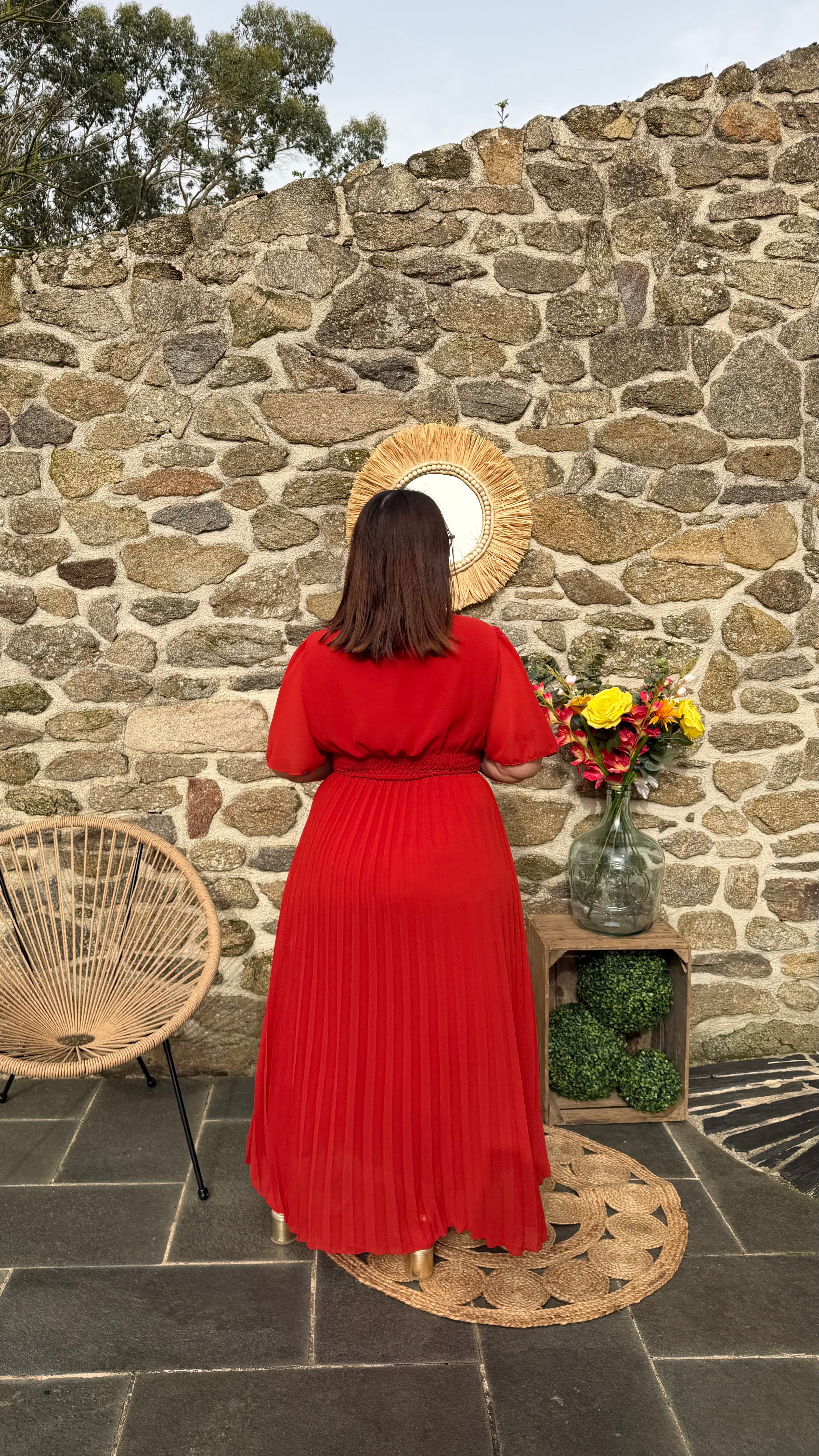 Robe plissée Ava DS.Sélection