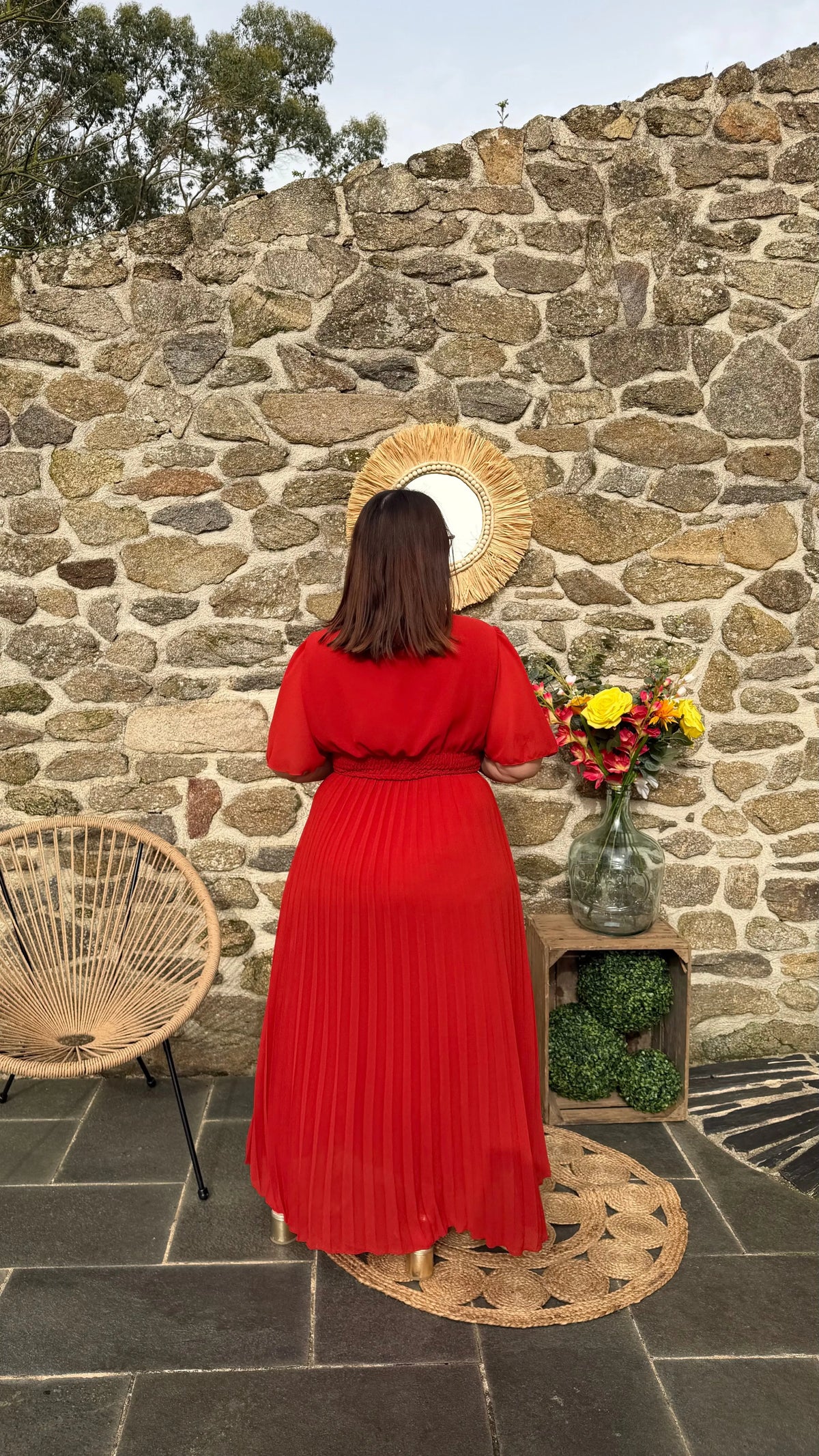 Robe plissée Ava DS.Sélection