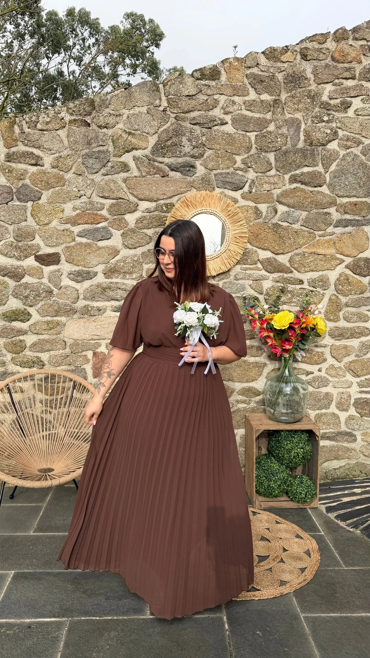 Robe plissée Ava DS.Sélection