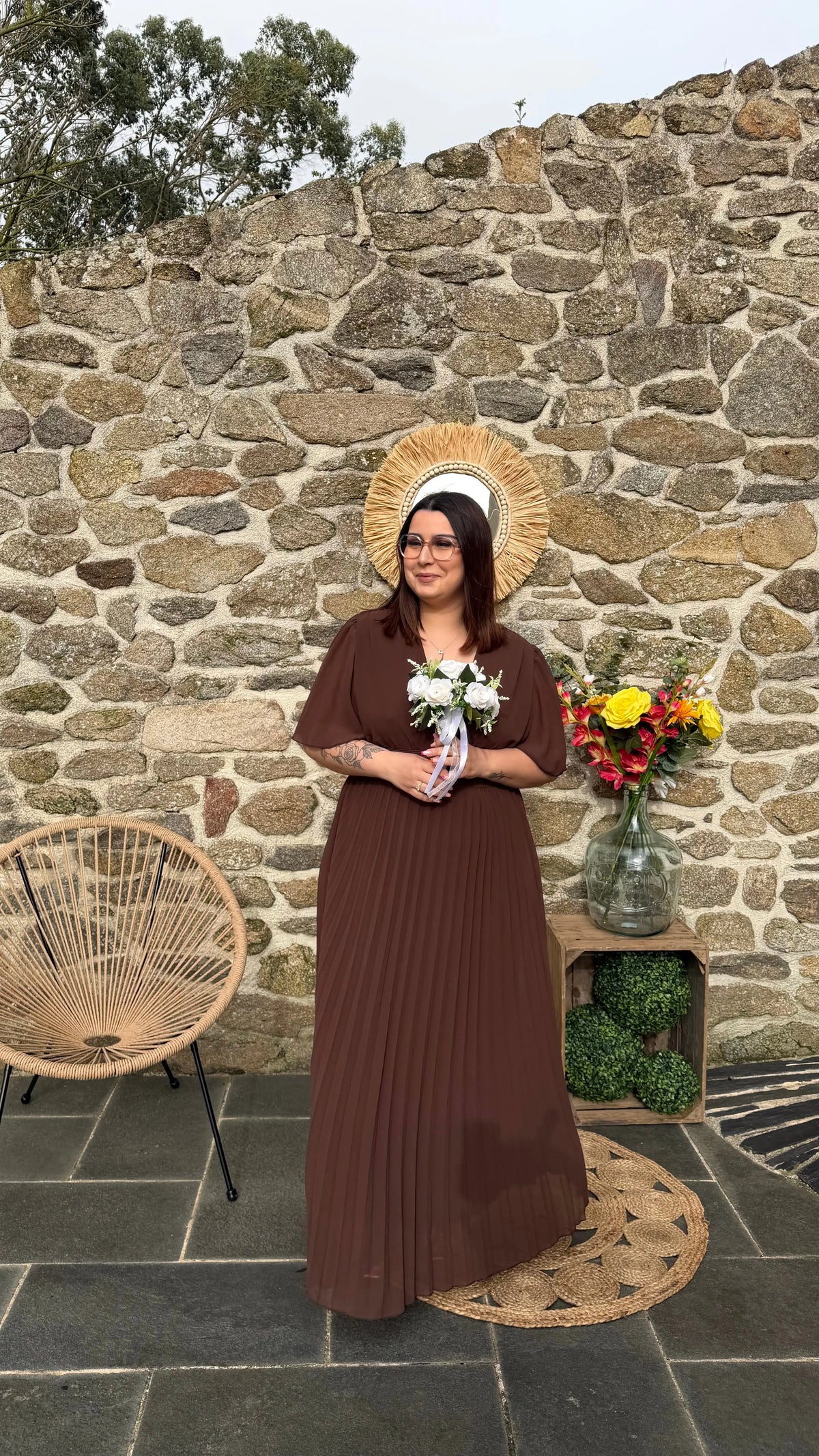 Robe plissée Ava DS.Sélection