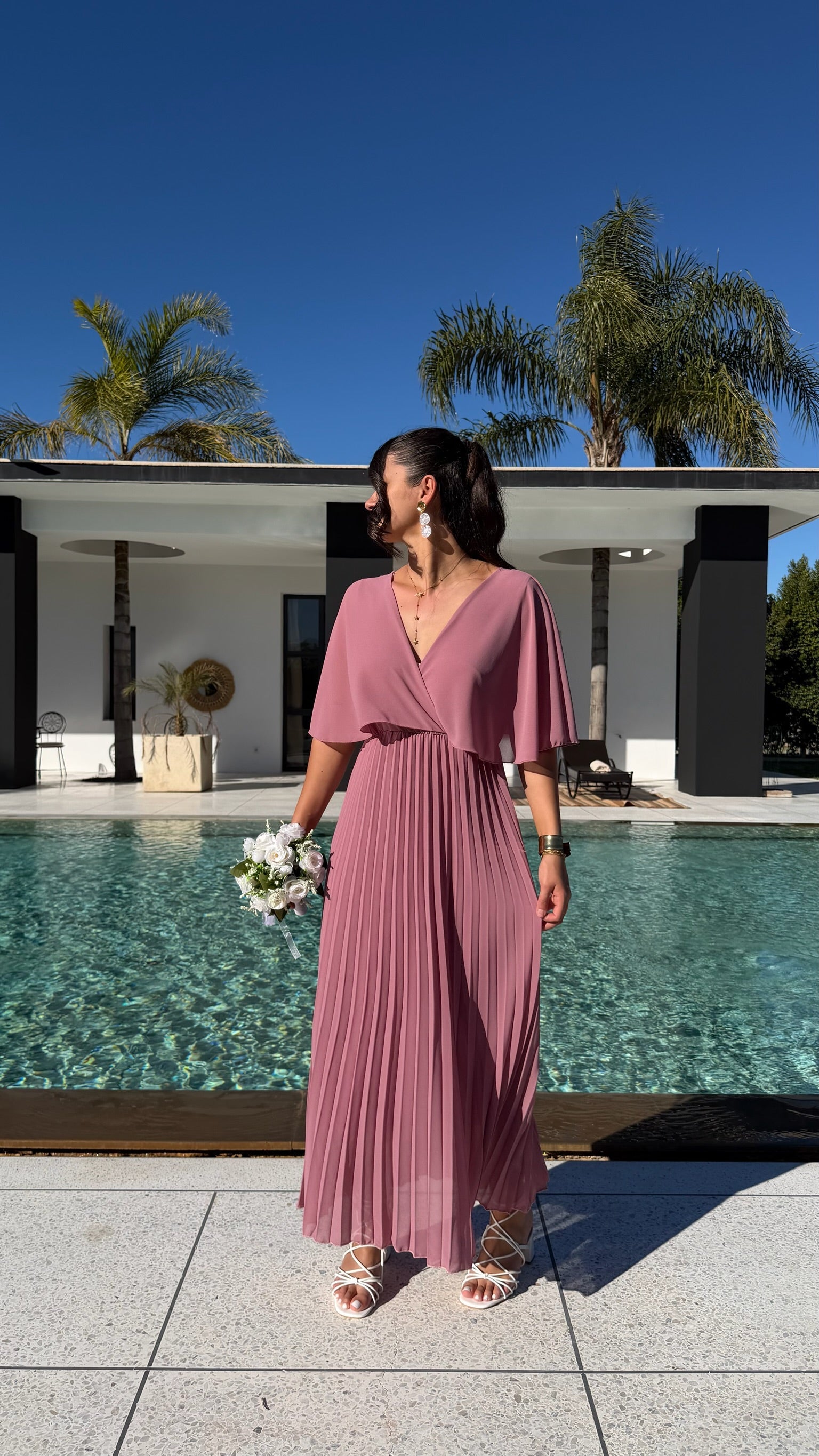 Robe plissée Lina DS.Sélection