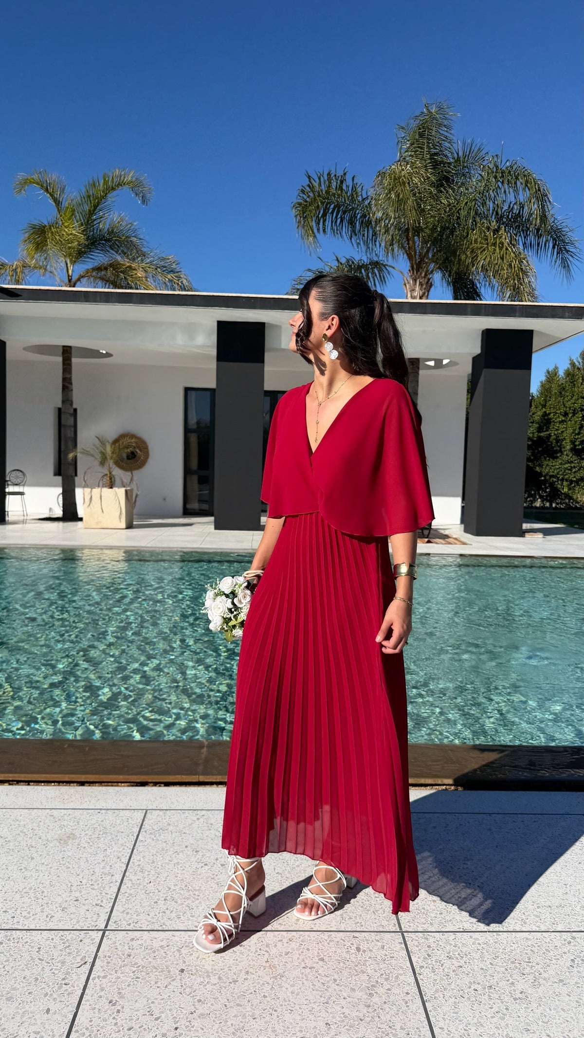 Robe plissée Lina DS.Sélection