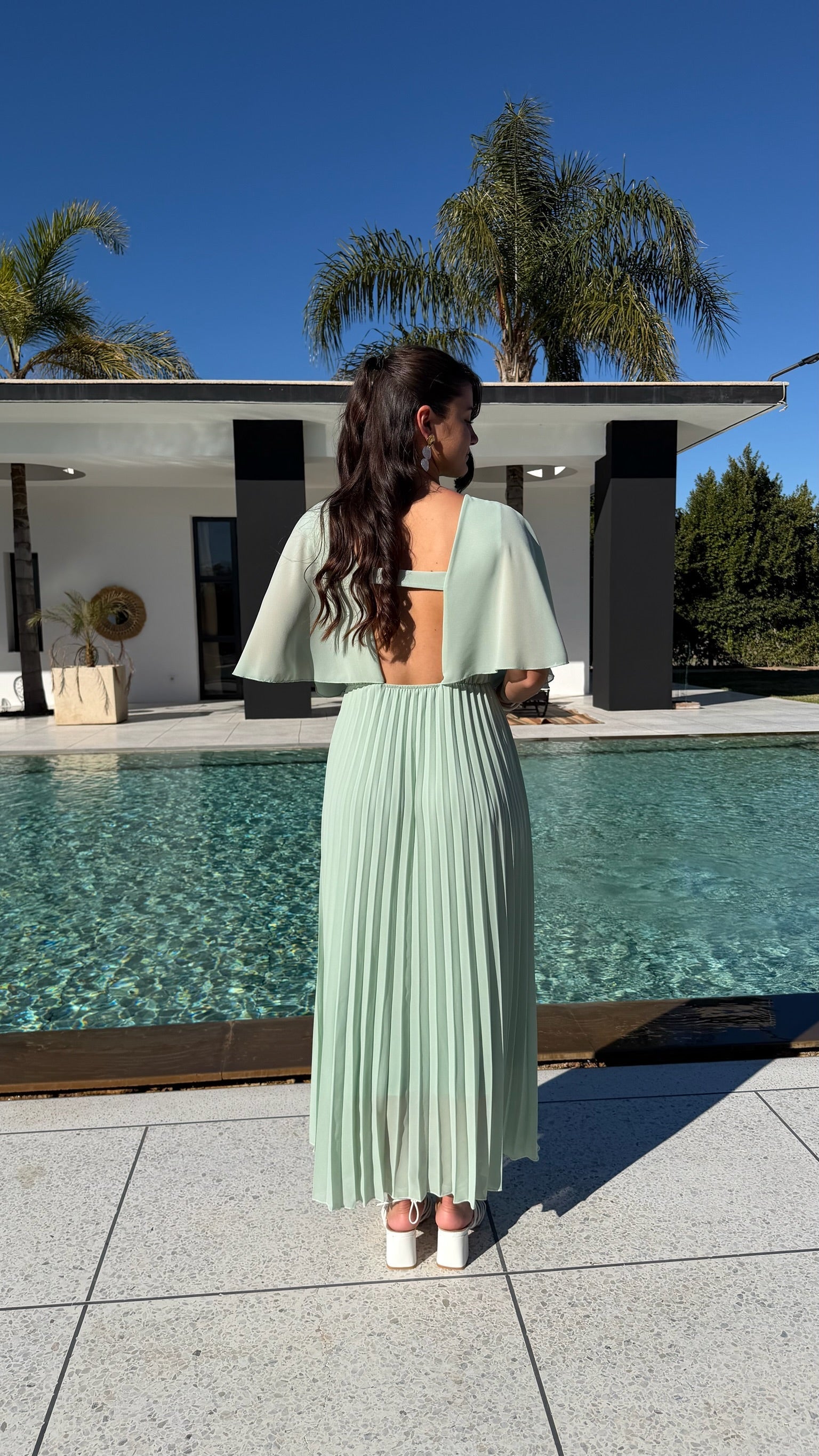 Robe plissée Lina DS.Sélection