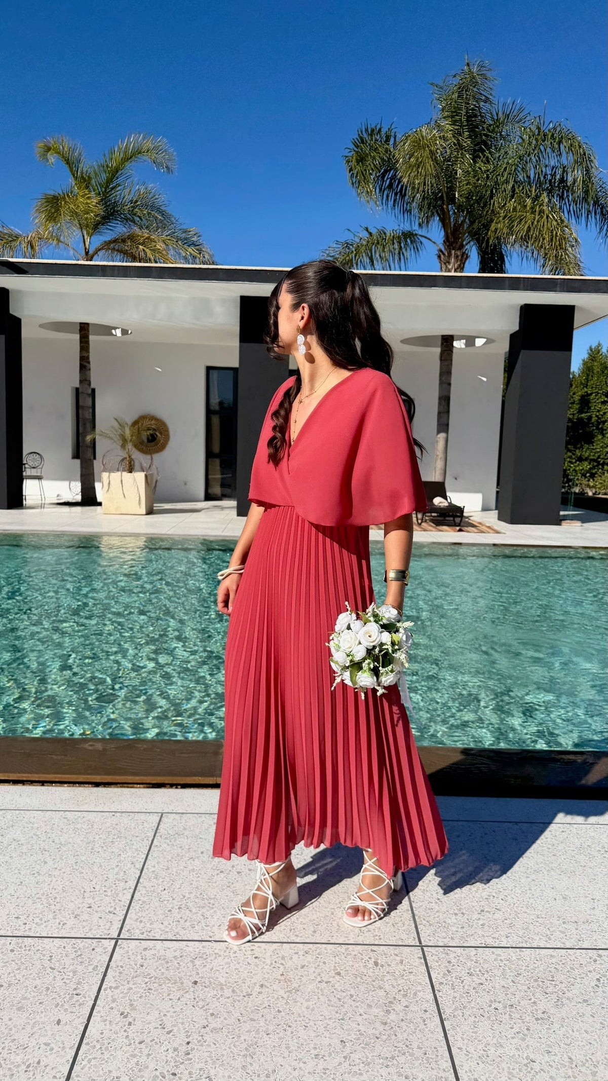Robe plissée Lina DS.Sélection