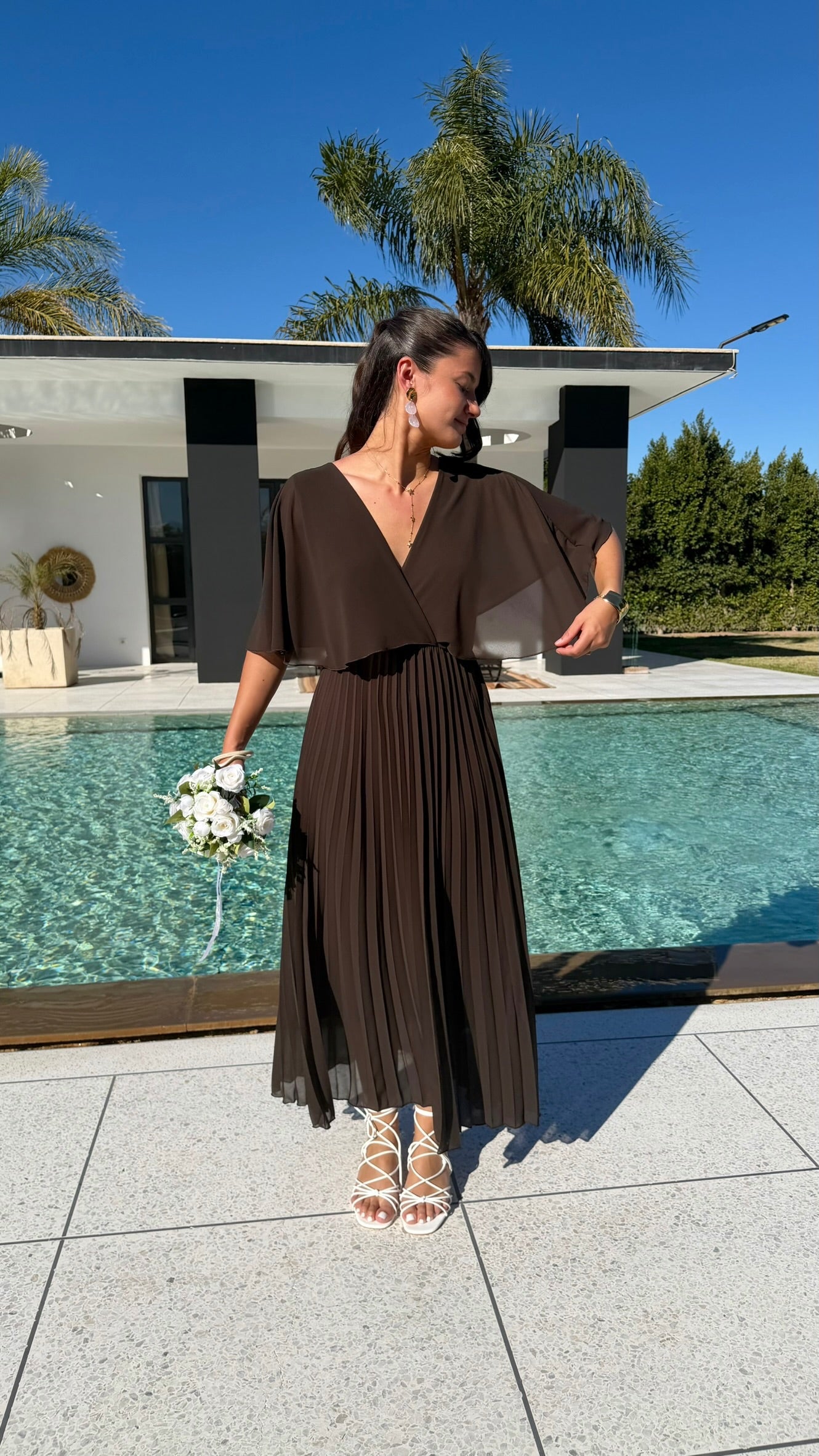 Robe plissée Lina DS.Sélection