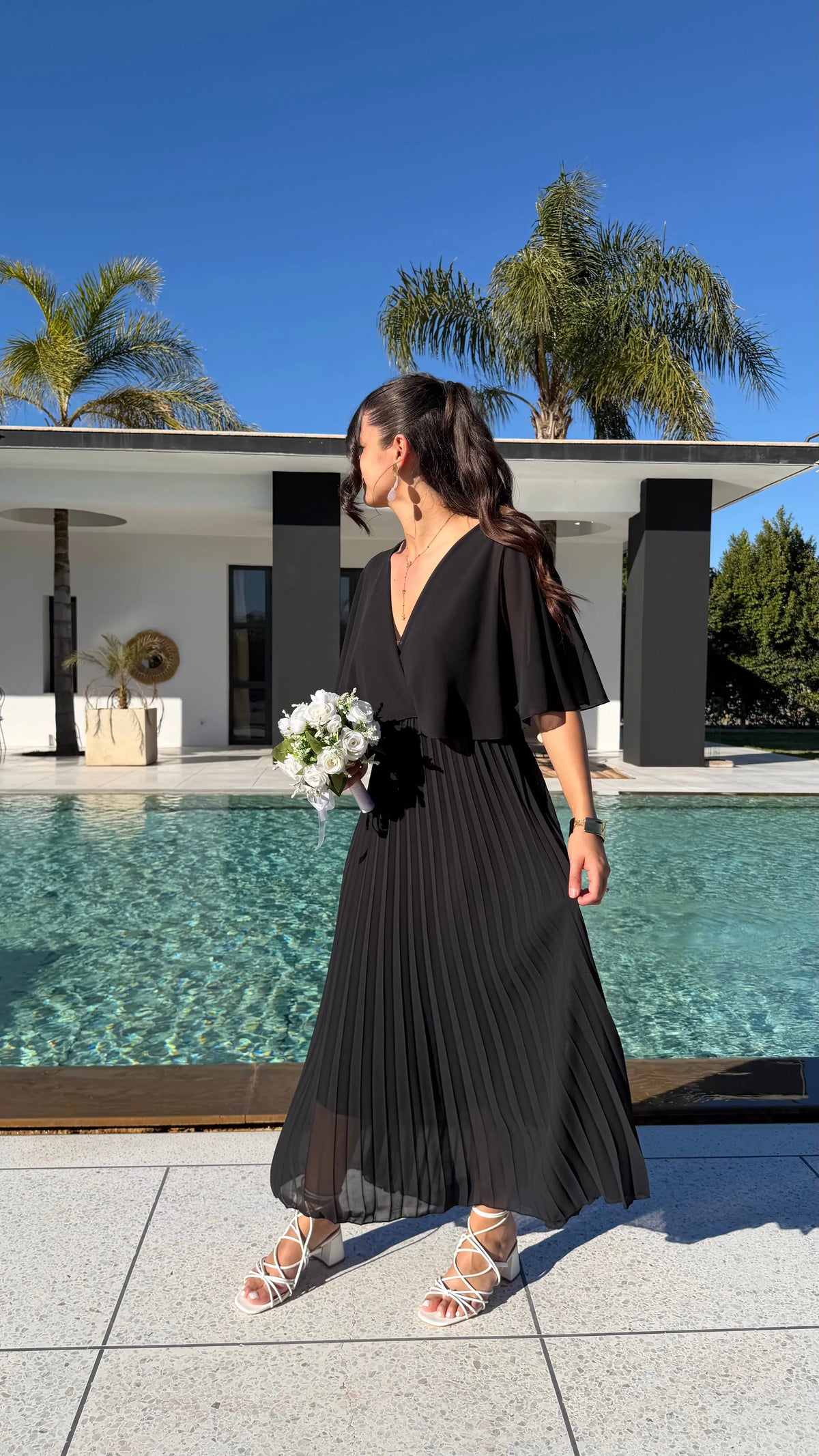 Robe plissée Lina DS.Sélection