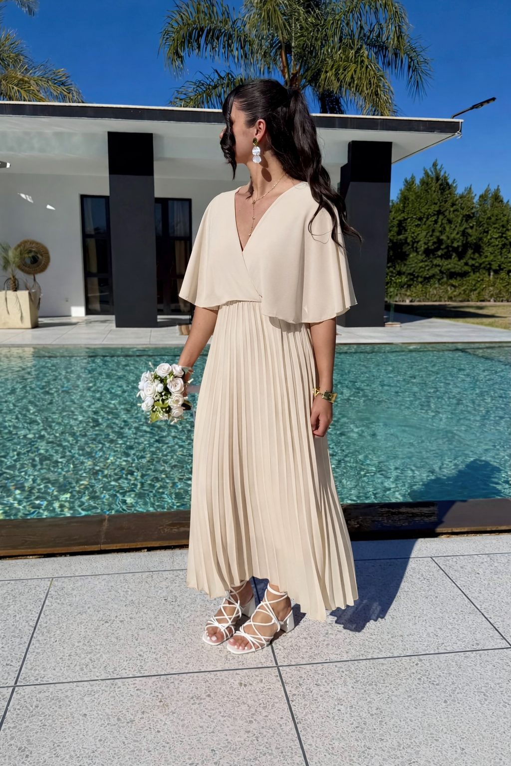 Robe plissée Lina DS.Sélection