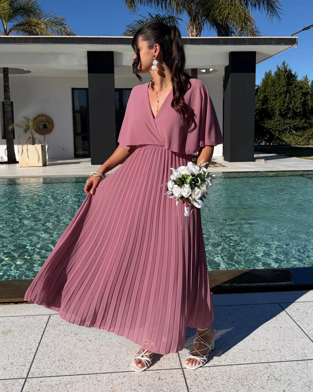 Robe plissée Lina DS.Sélection