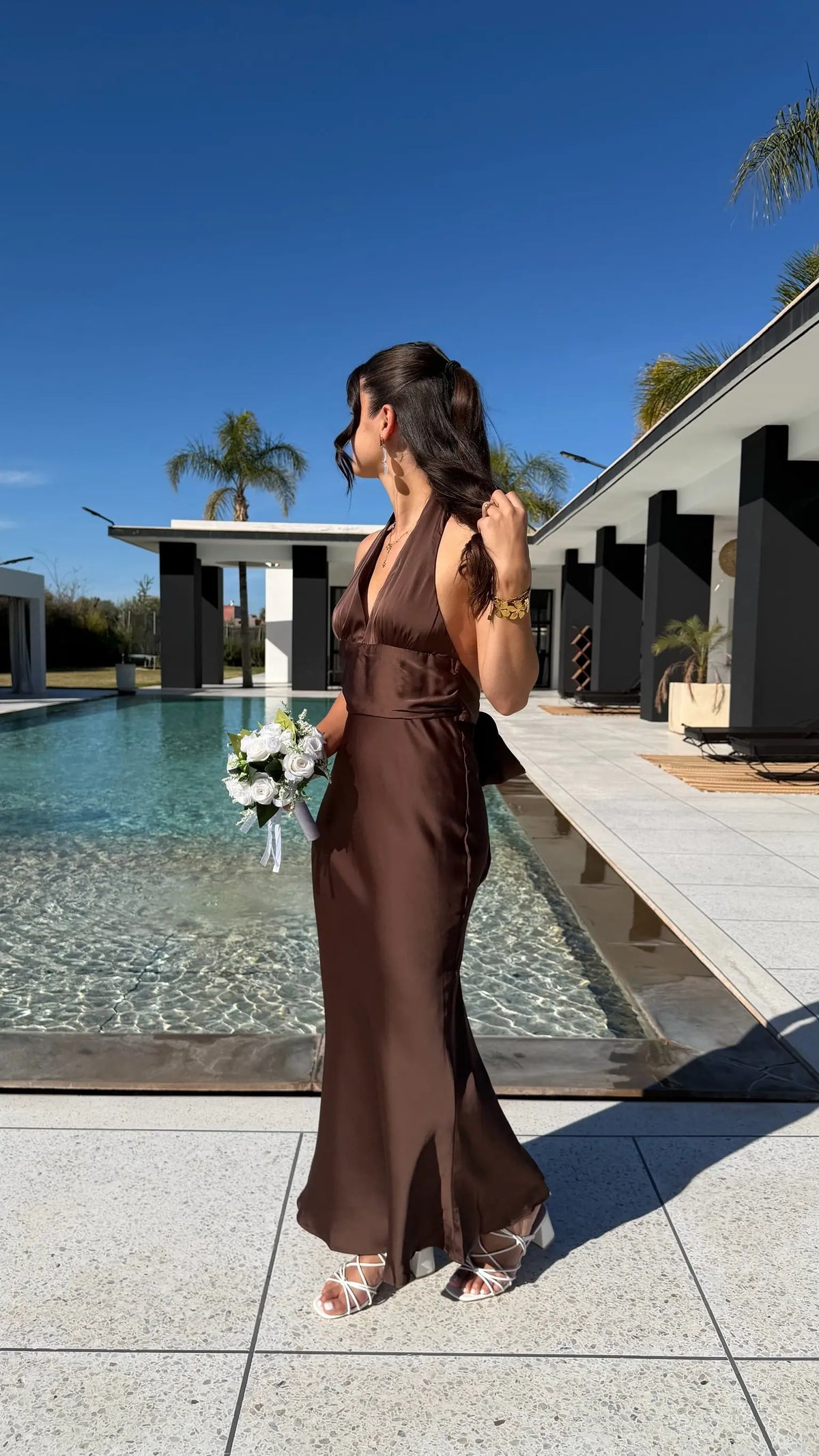 Robe satin DS.Sélection