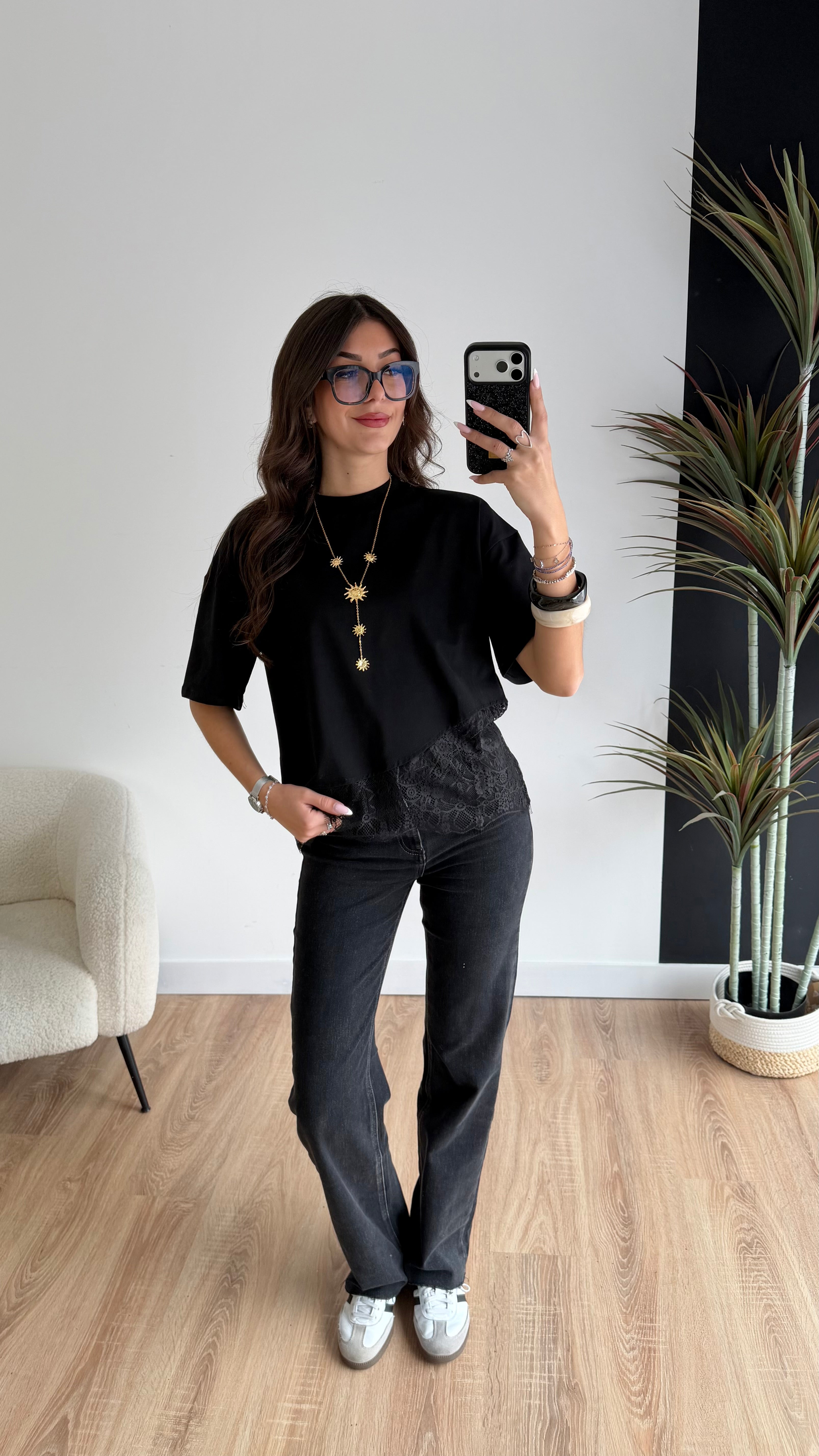 T-shirt dentelle DS.Sélection