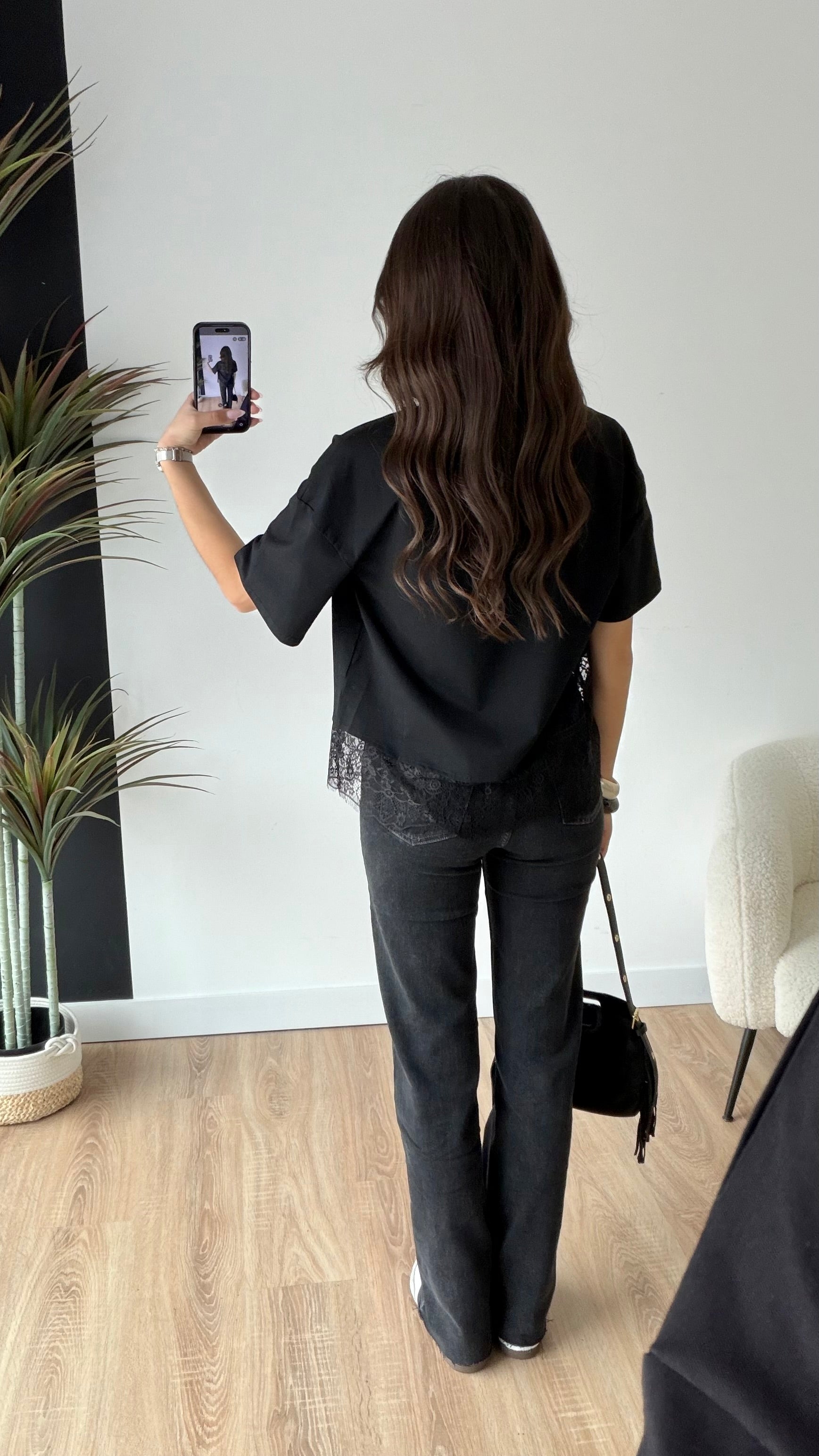 T-shirt dentelle DS.Sélection