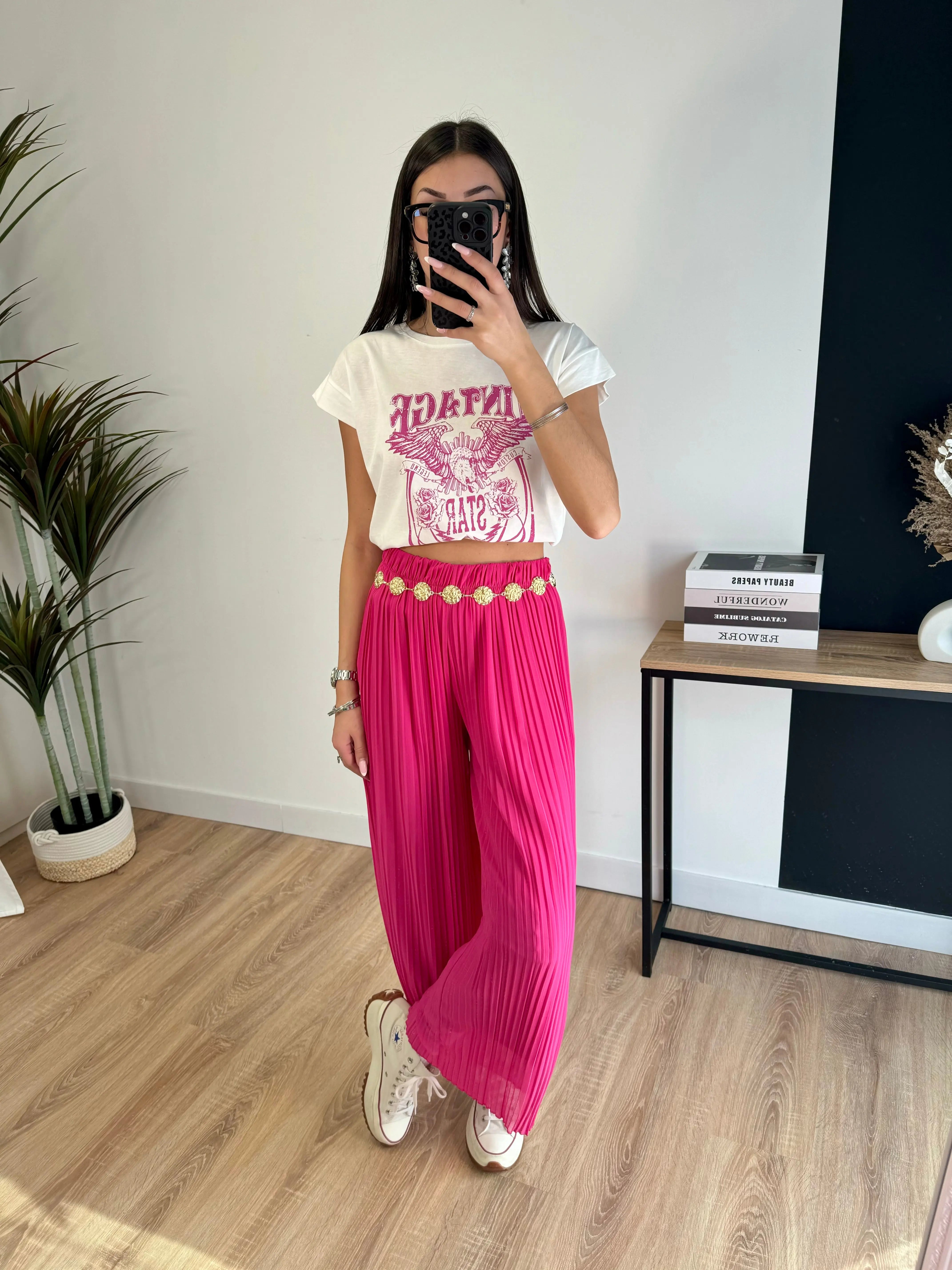 Tee-shirt Vintage rose DS.Sélection